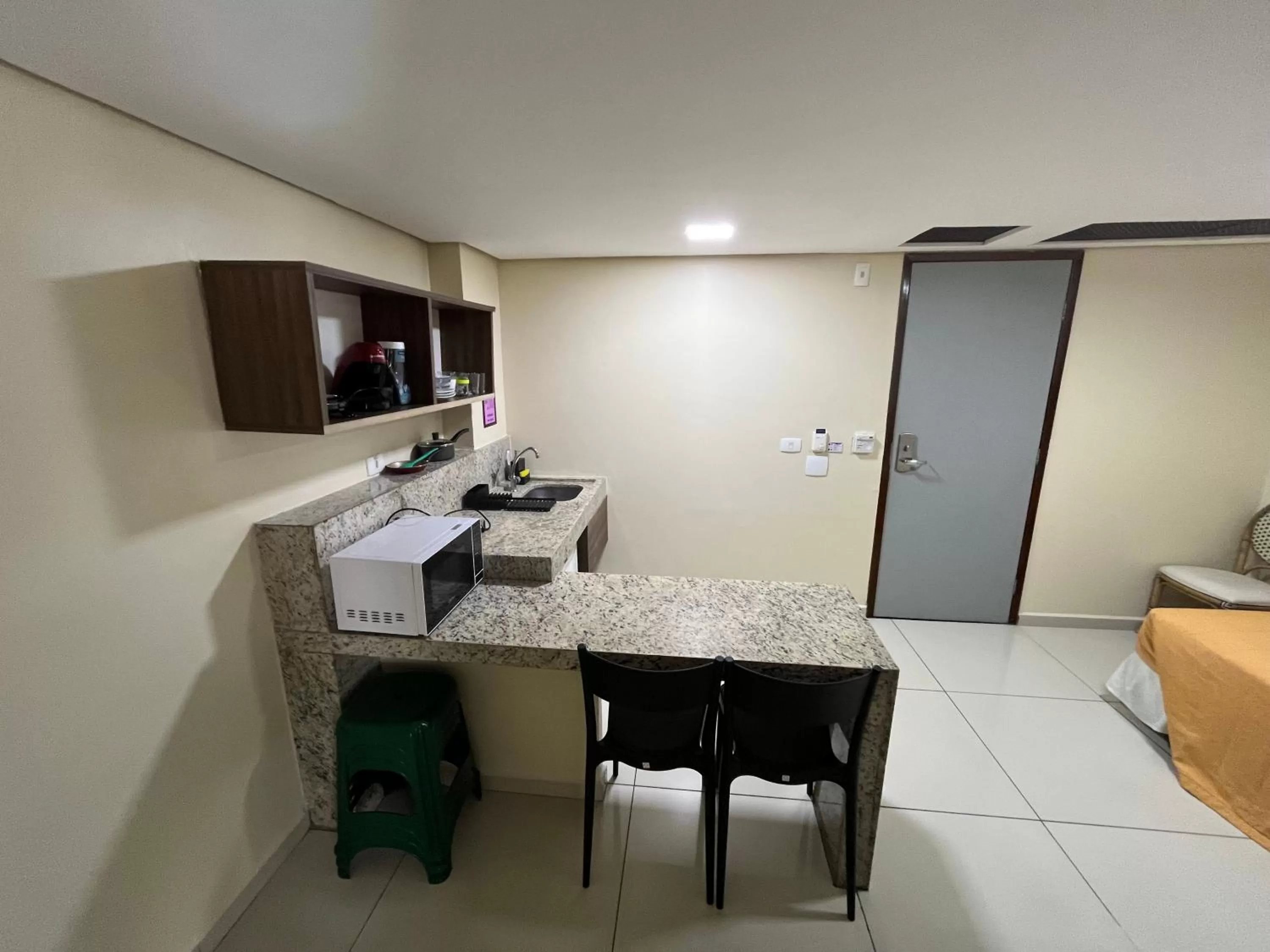 Kitchen or kitchenette in Flat beira mar Tambaú