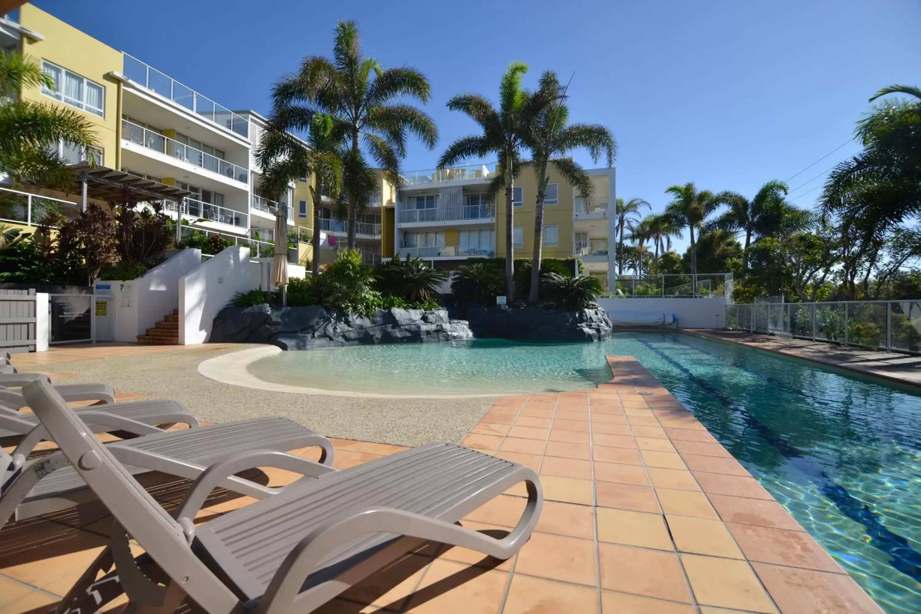 Swimming pool, Property Building in Seachange Coolum Beach