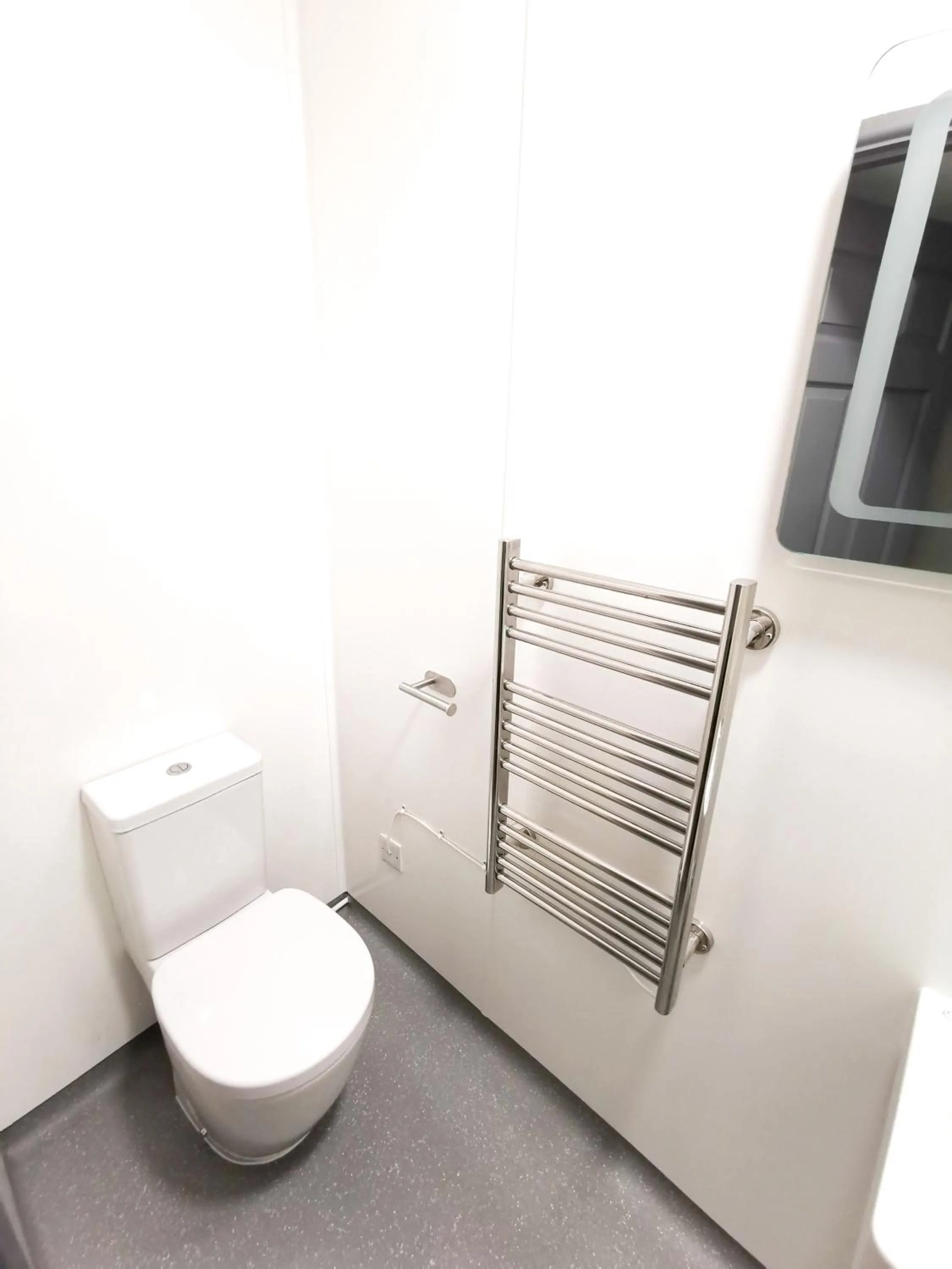 Toilet in Cwtsh Hostel