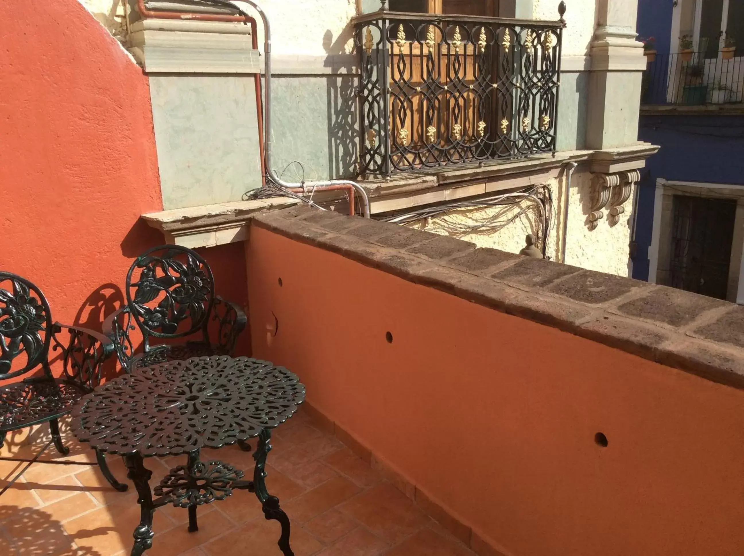 Balcony/Terrace in Hotel Antiguo Vapor Categoría Especial