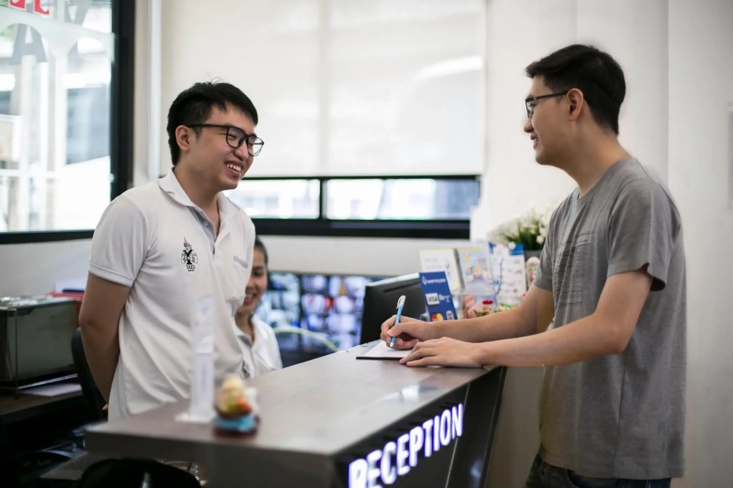 Lobby or reception in Yaks House Hostel Lobby or reception in Yaks House Hostel