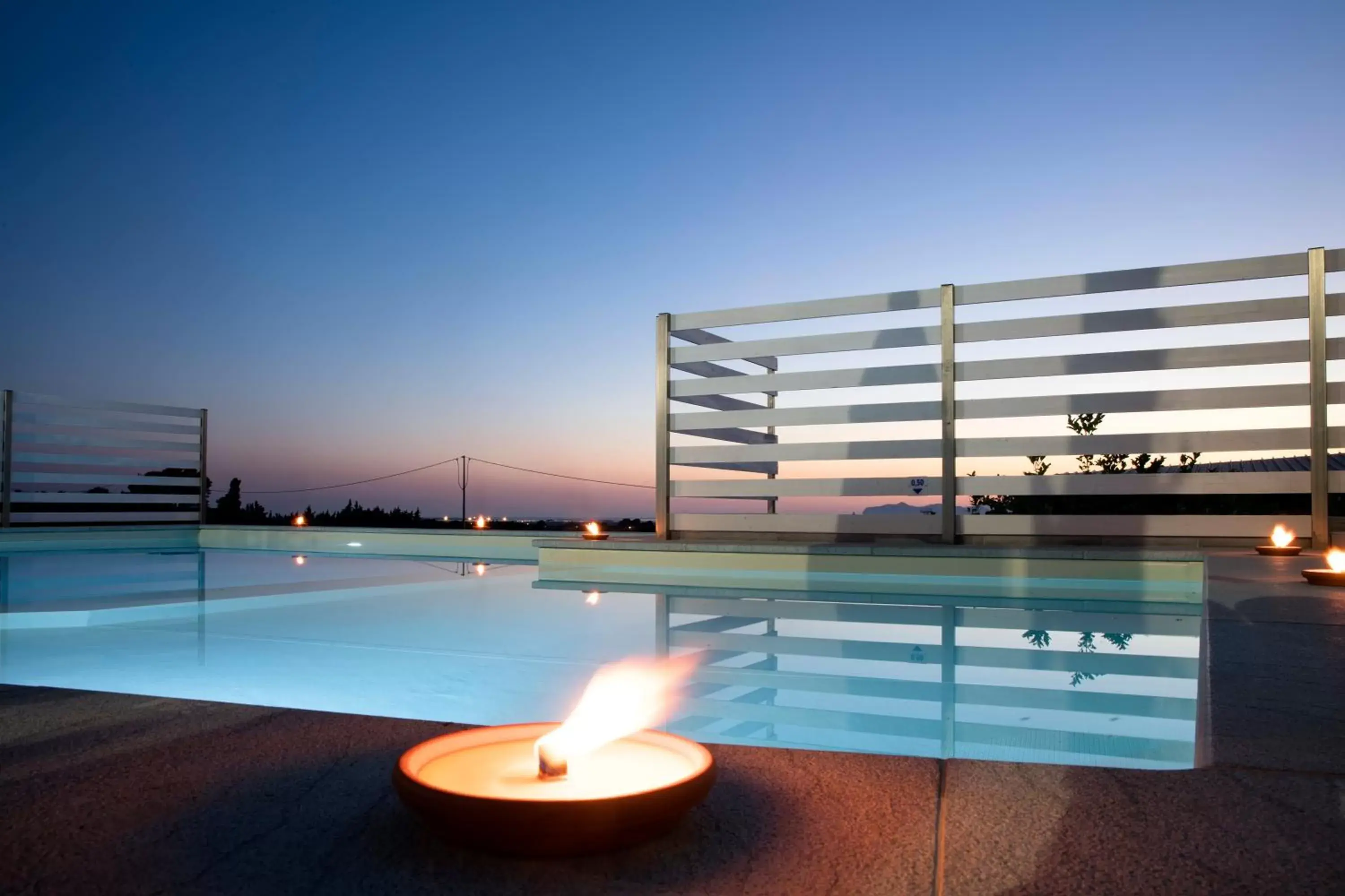 Natural landscape, Swimming Pool in La Rocca Scavata