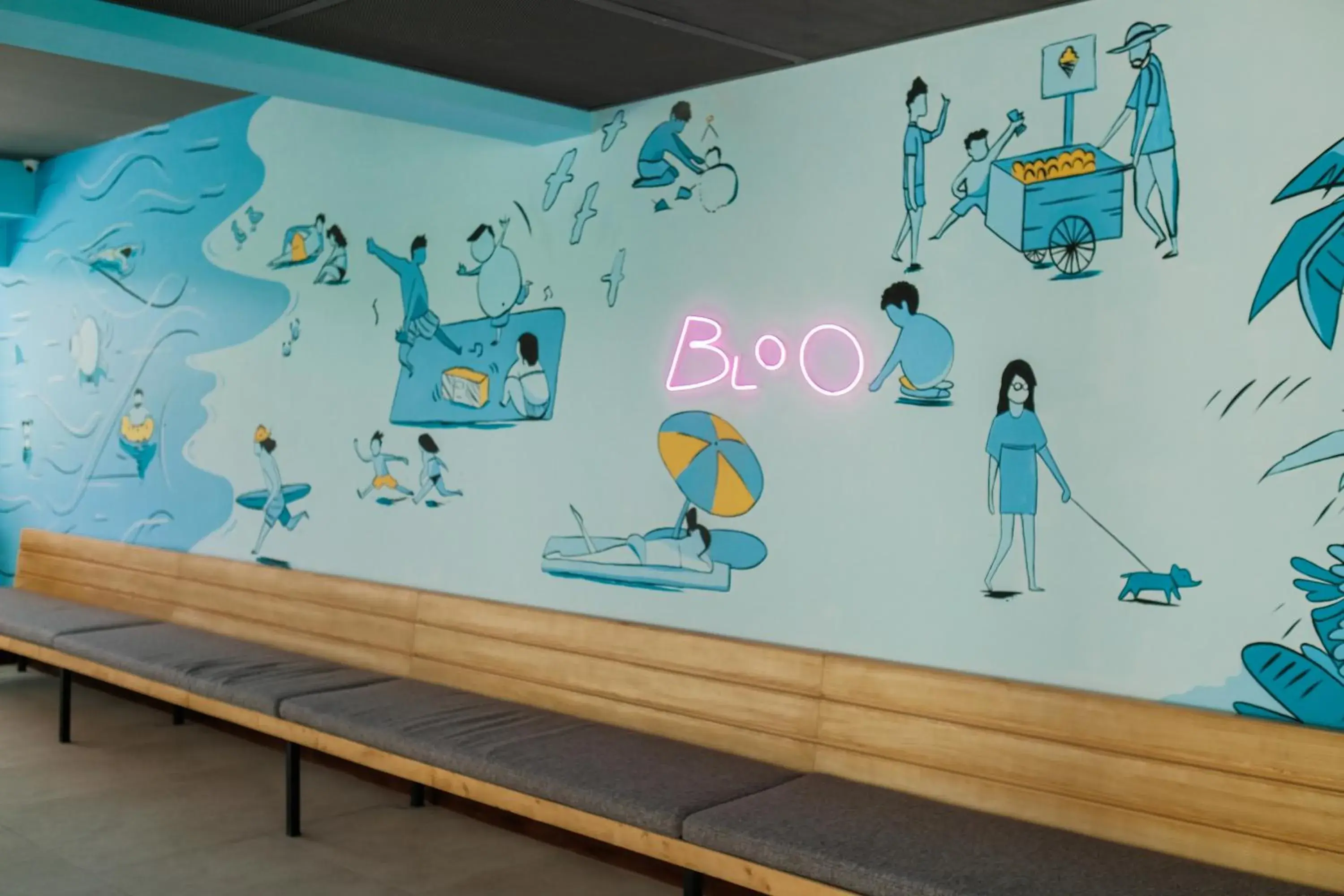 Property building in Bloo Bali Hotel Property building in Bloo Bali Hotel