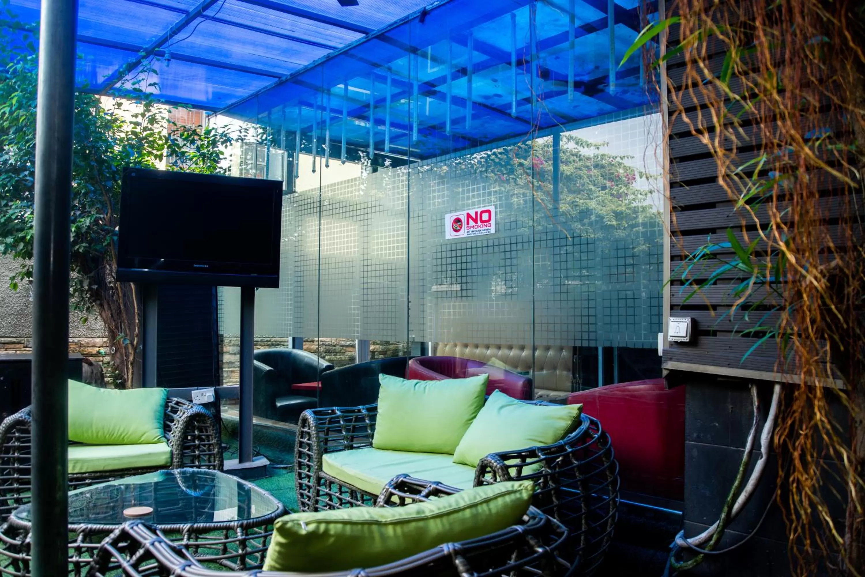 Patio in Sese Cottage