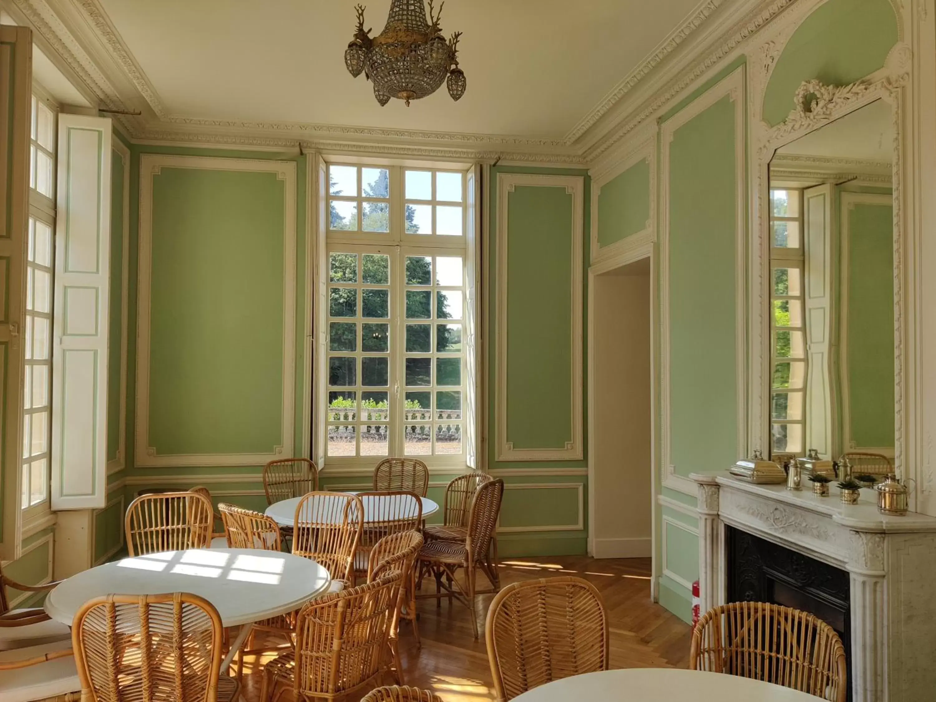 Living room, Restaurant/Places to Eat in Château de la Huberdière