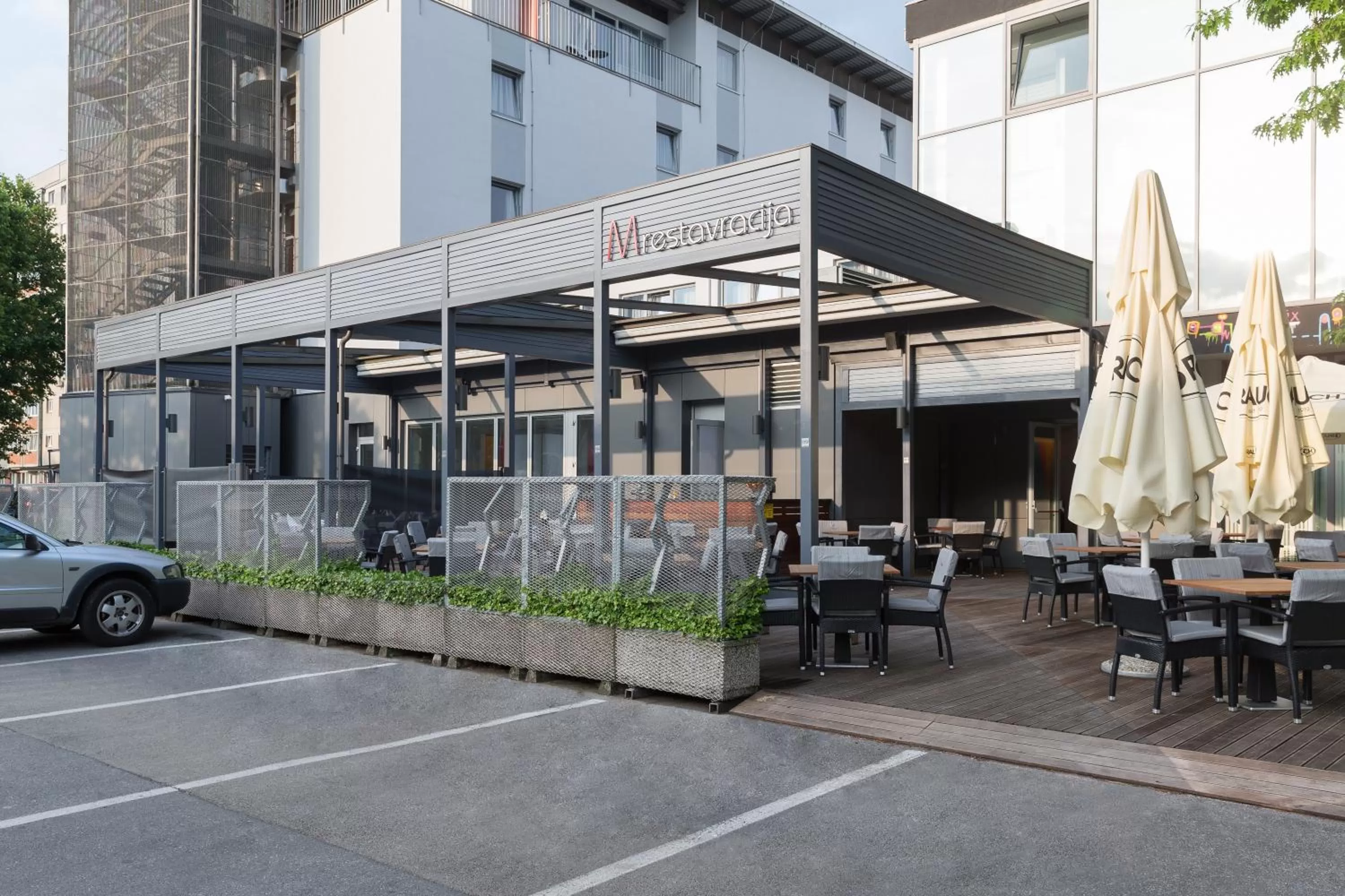 Balcony/Terrace in M Hotel