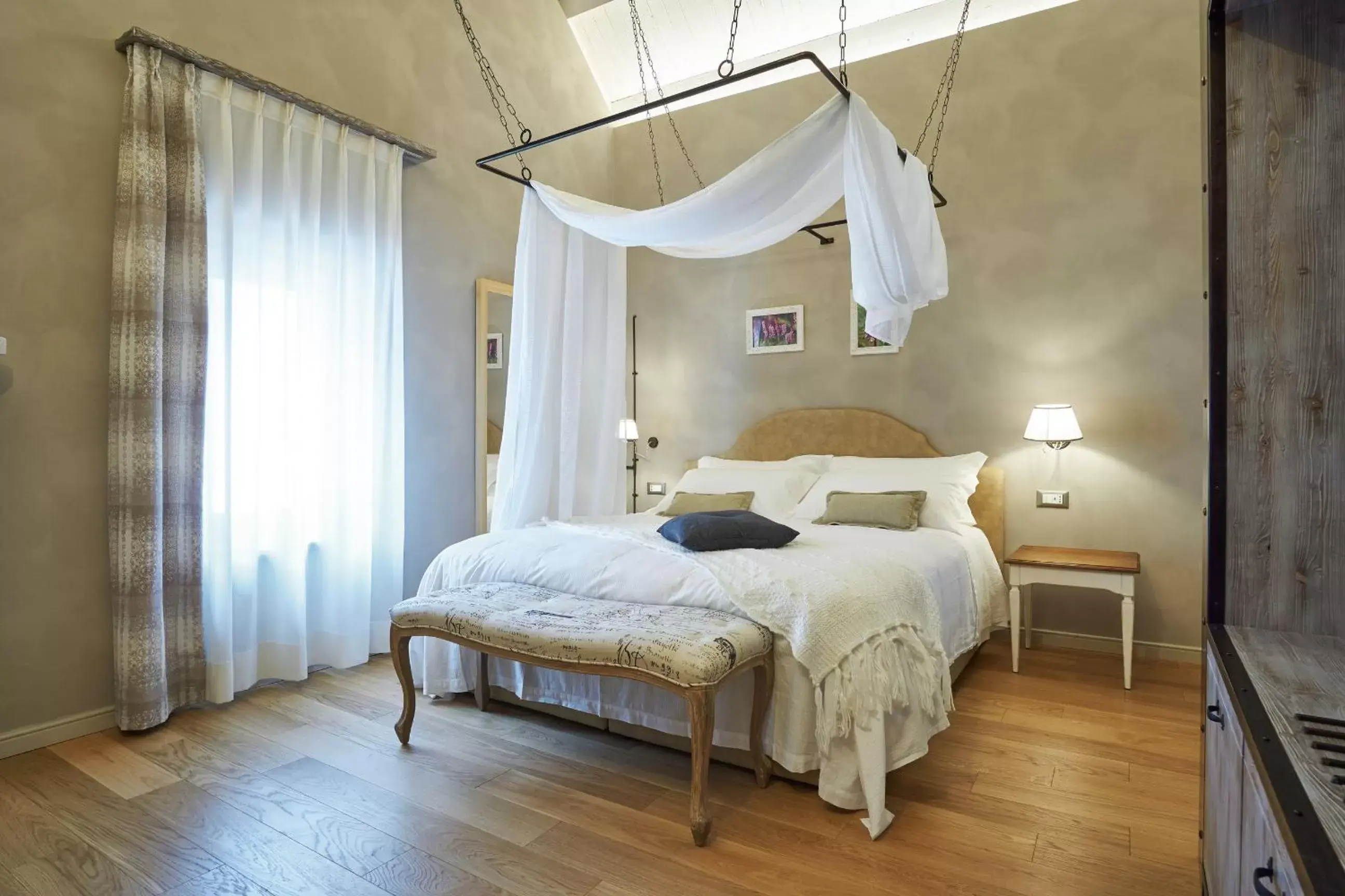 Bed in Relais Villa Miraglia