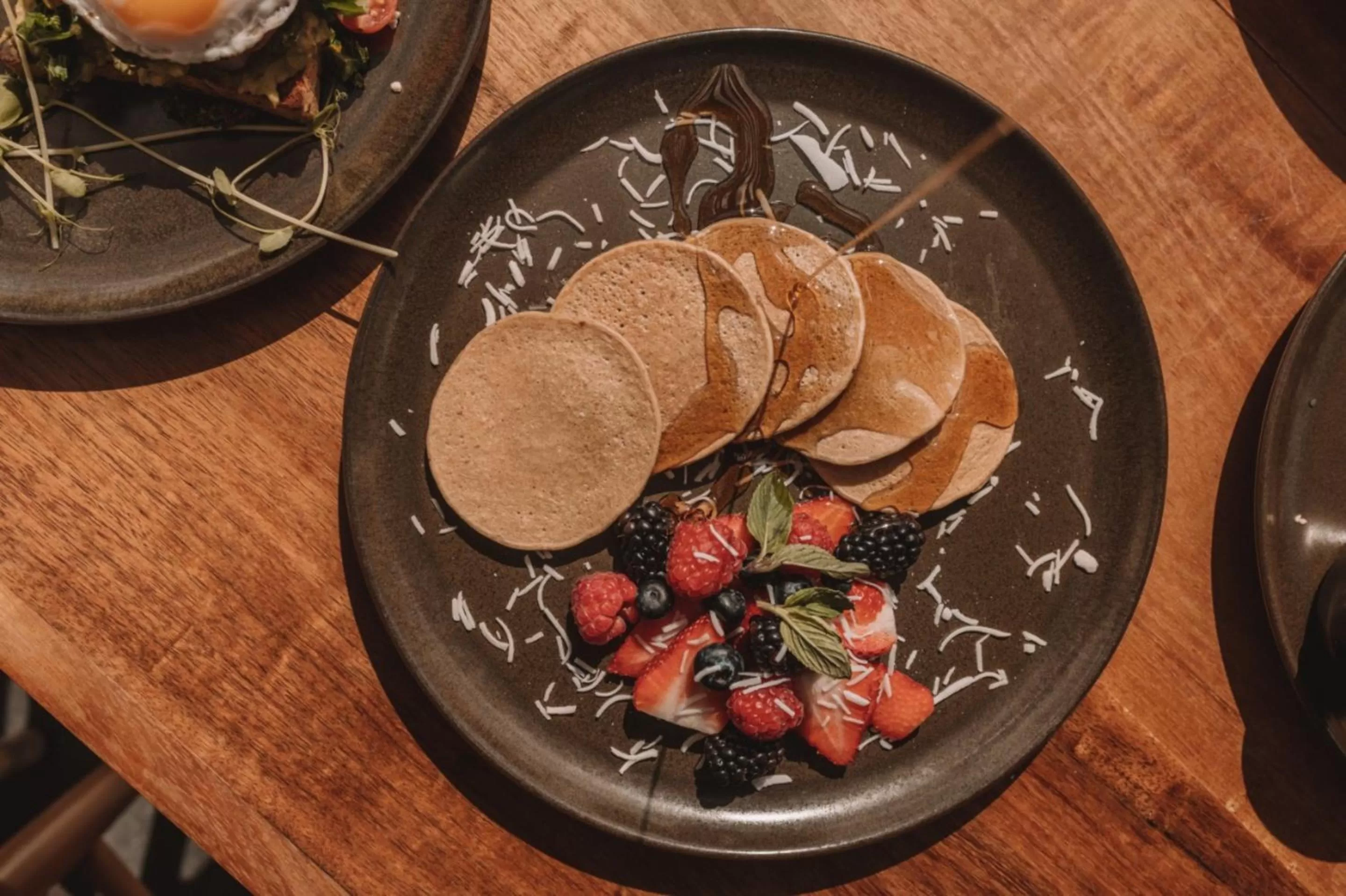Breakfast in Diamante K - Inside Tulum National Park