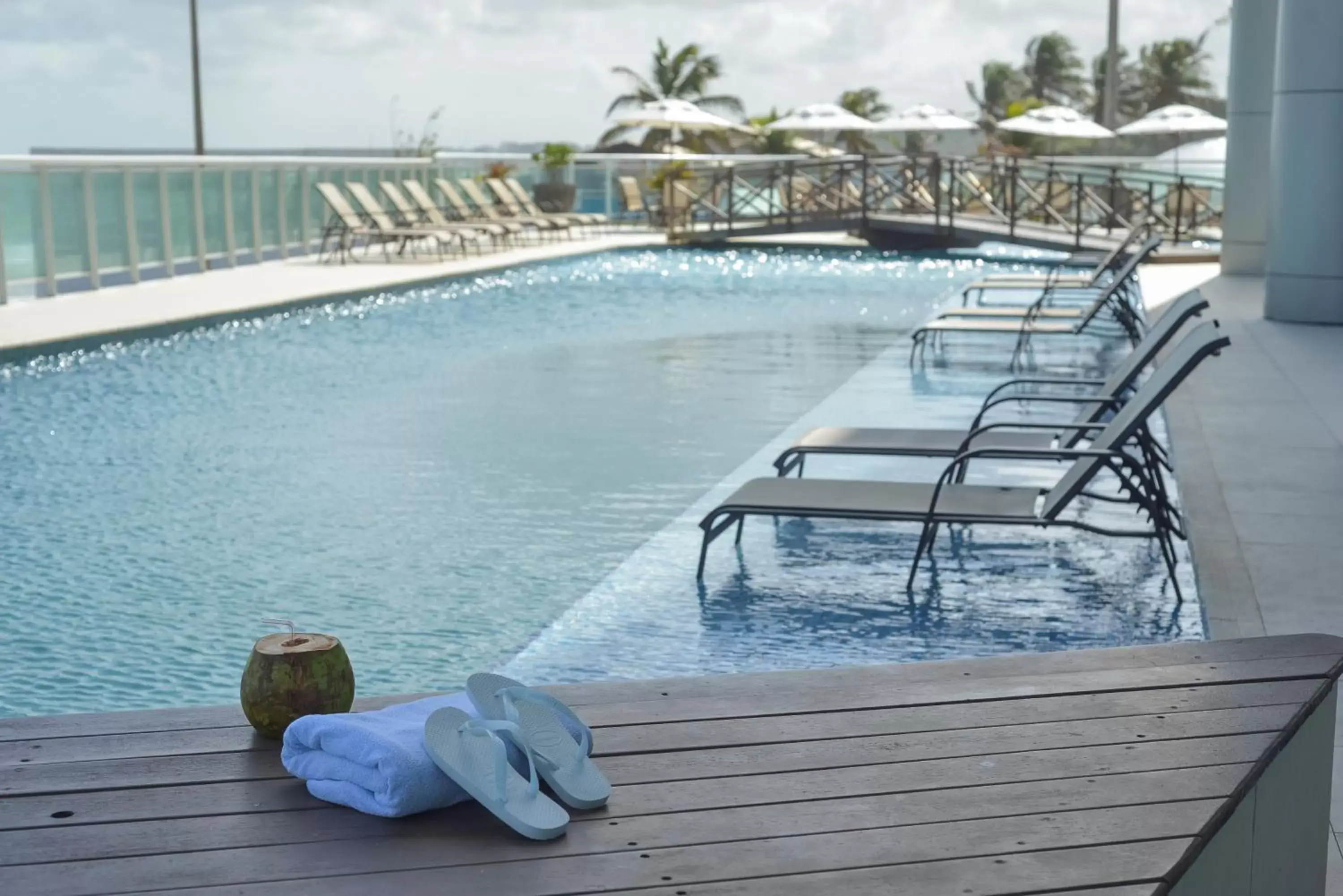 Swimming Pool in Hotel Luzeiros São Luis