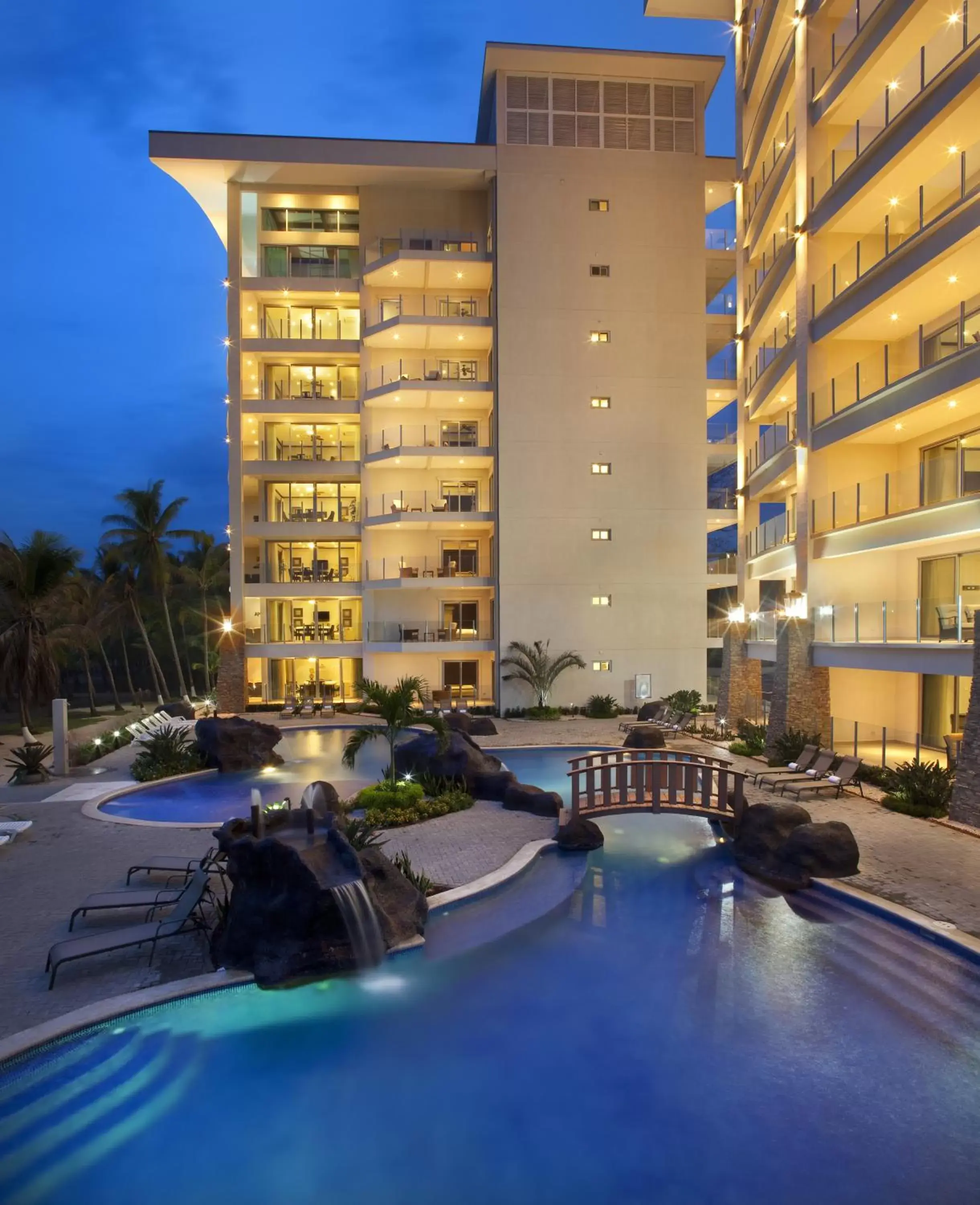 Facade/entrance, Swimming Pool in Best in Jaco Condos at Diamante del Sol