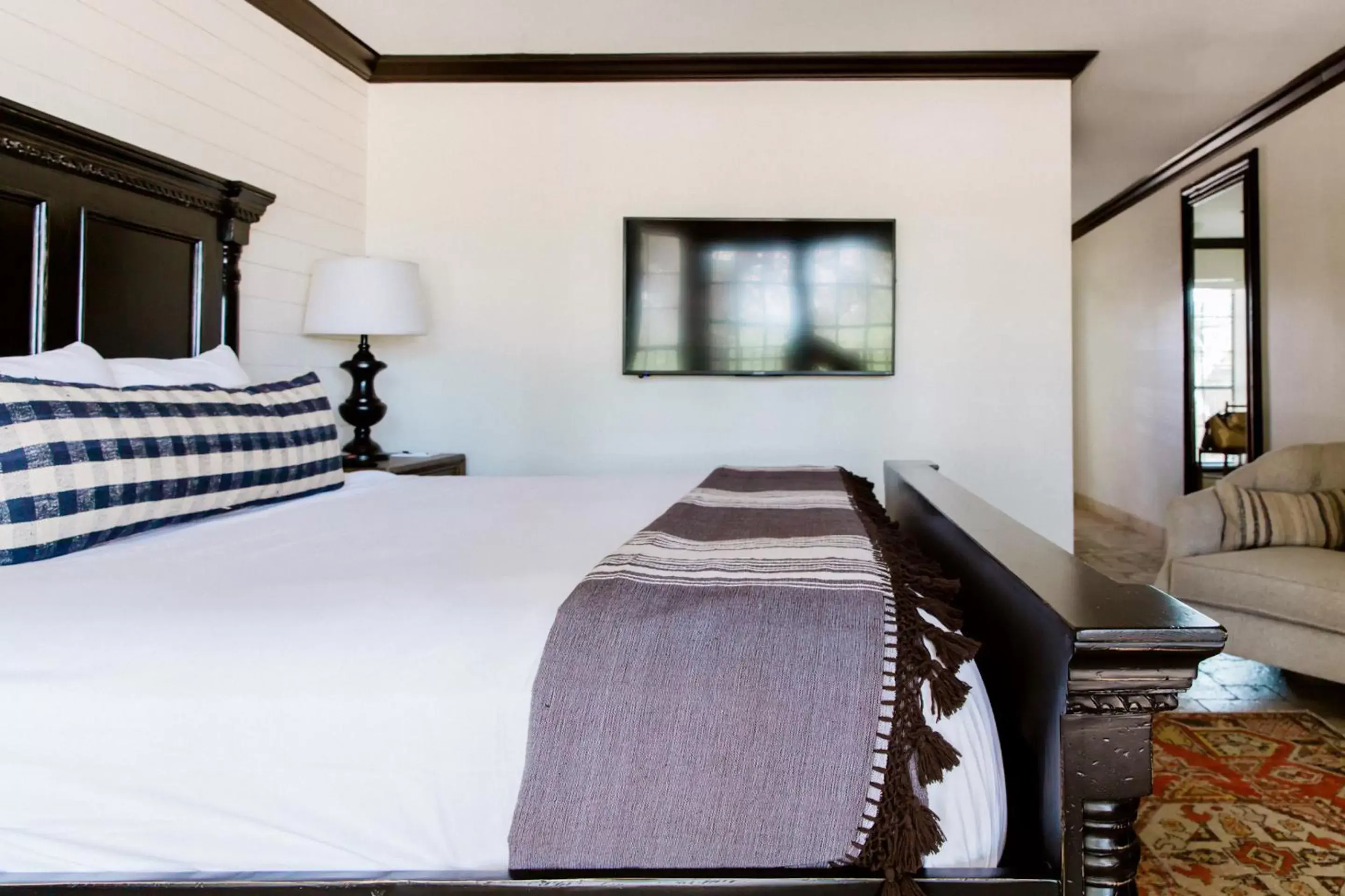 Bed in Hillside Boutique Hotel