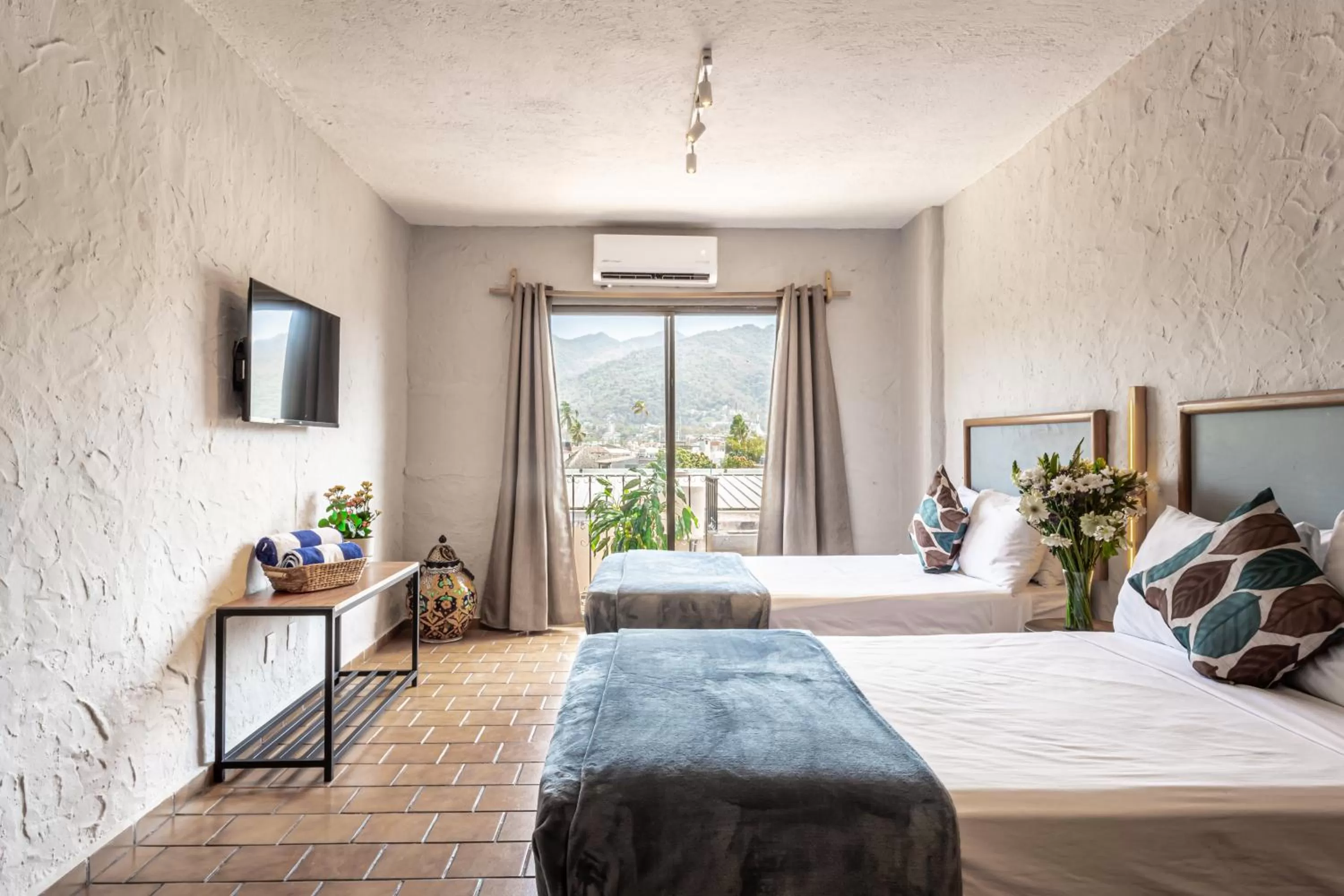 Bed in Soy Local Puerto Vallarta