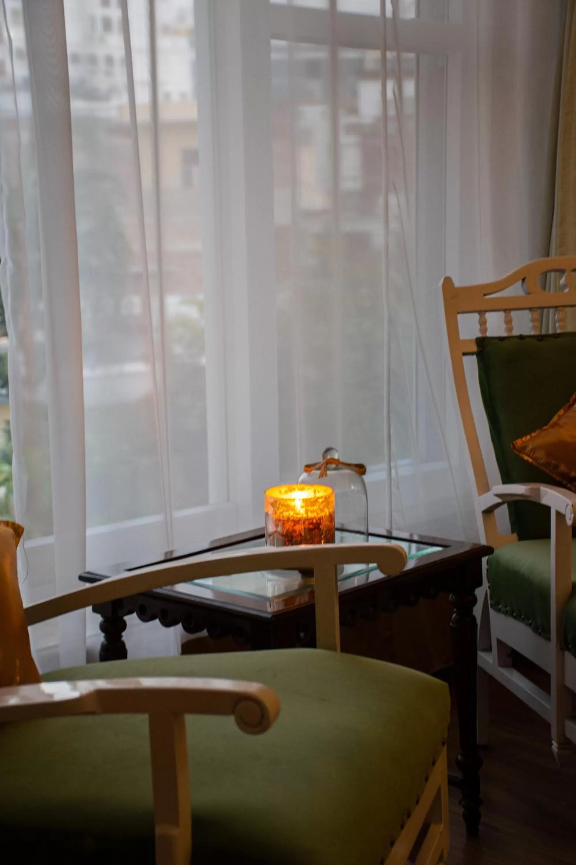 Seating area in Dileep Kothi - A Royal Boutique Luxury Suites in Jaipur