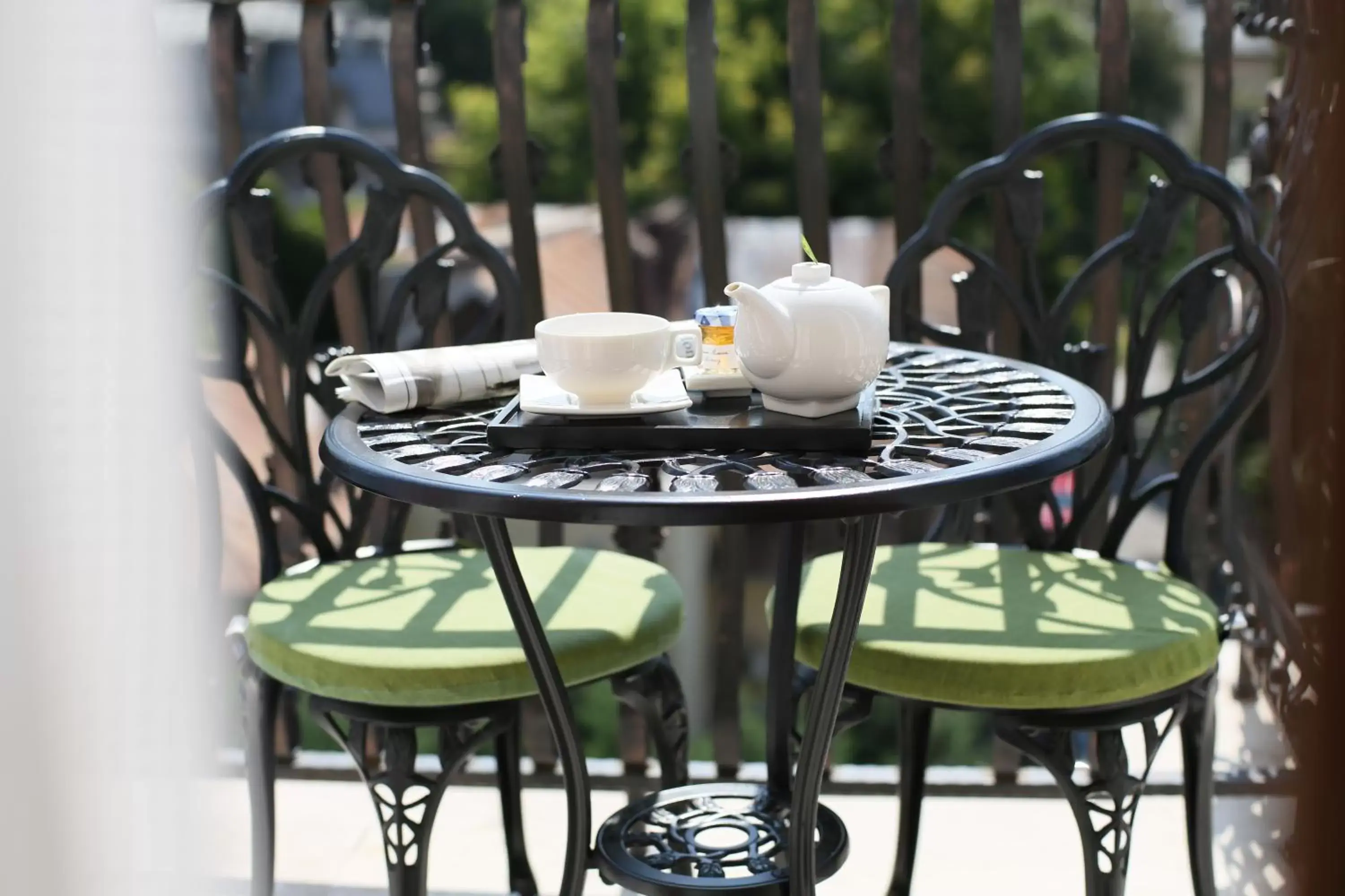 Balcony/Terrace in Epoque Hotel - Relais & Chateaux