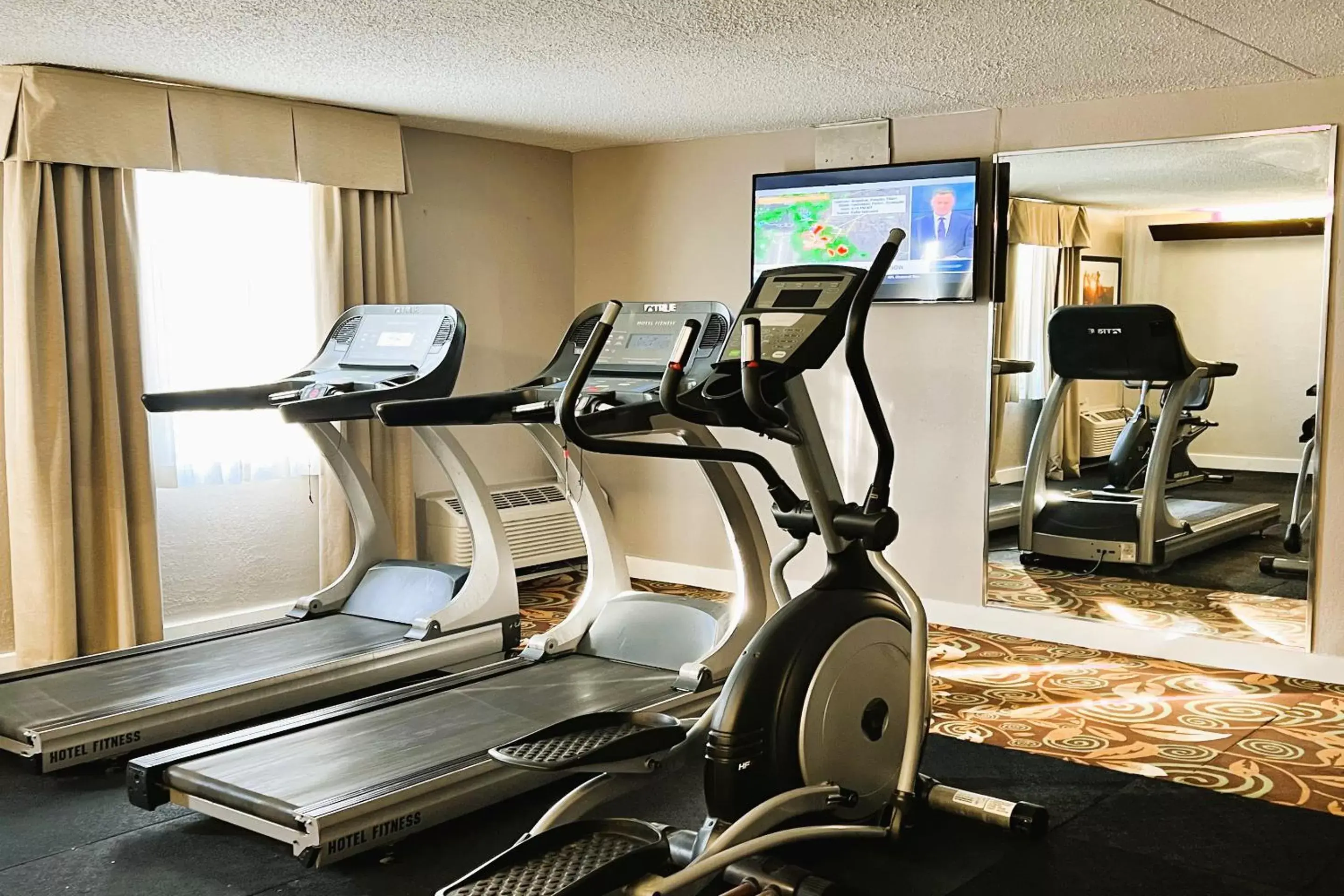 Fitness centre/facilities, Fitness Center/Facilities in The Plaza On The Pike Hotel Atlantic City West by OYO