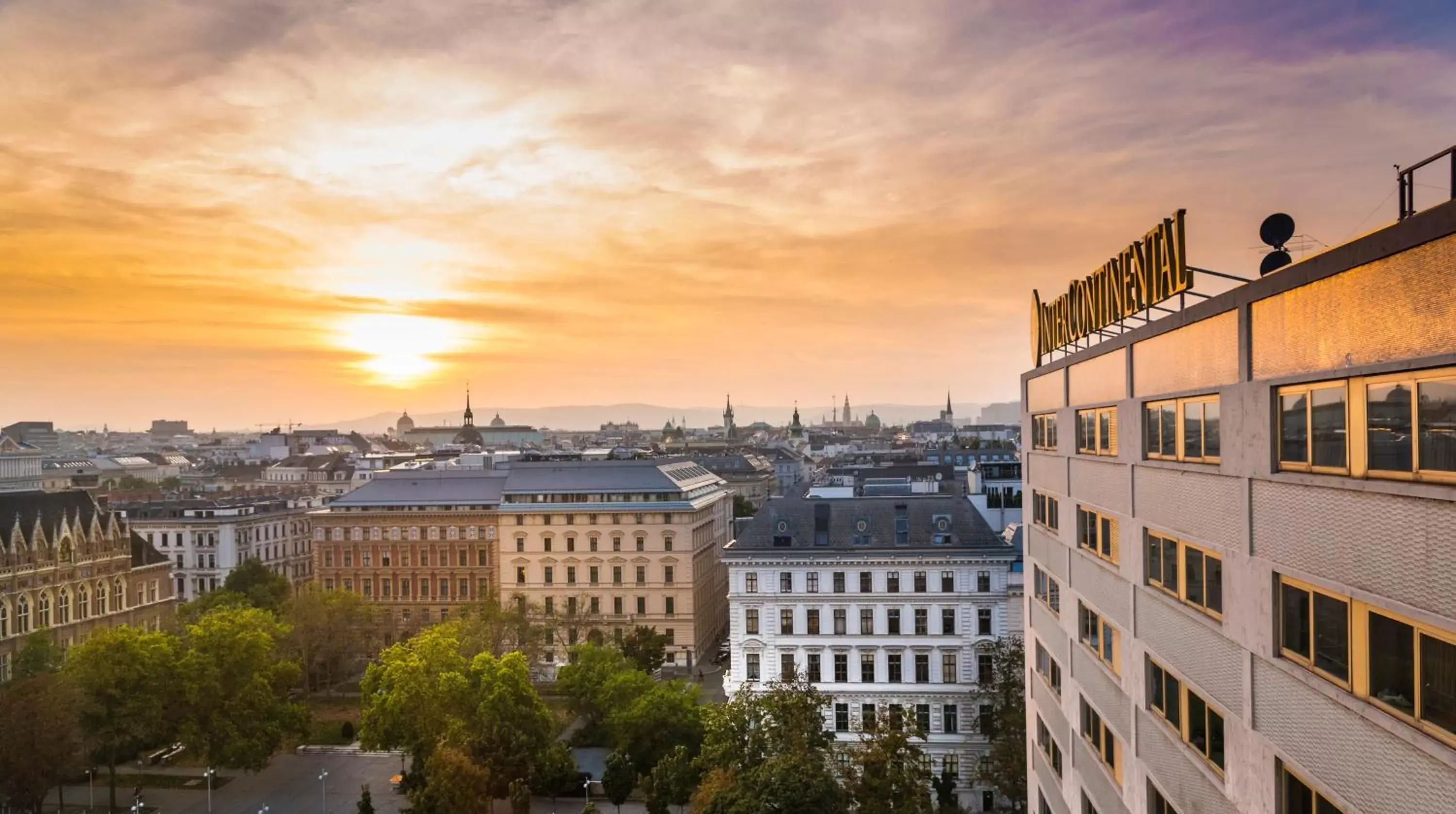 Property building in InterContinental Wien, an IHG Hotel