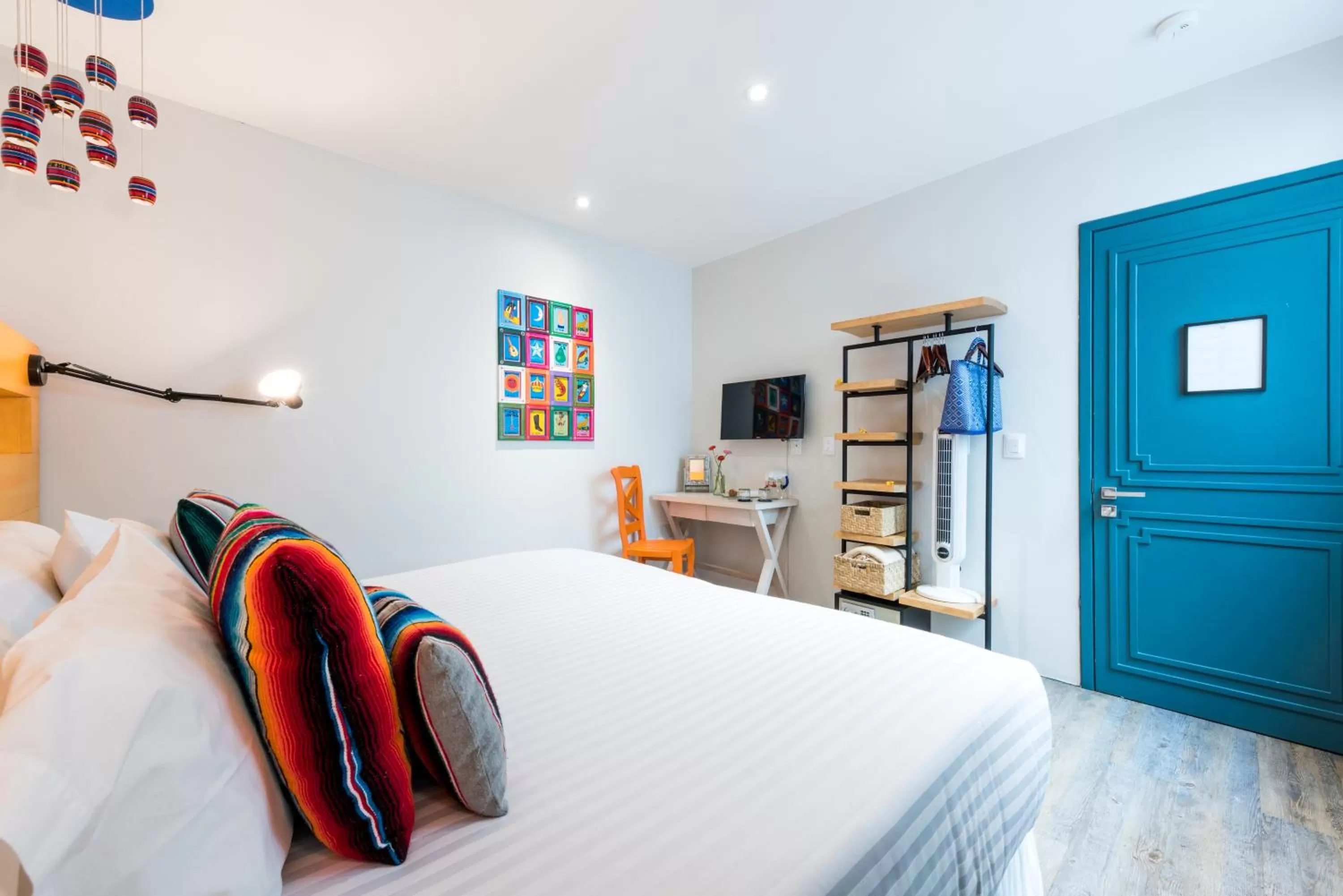 Bed in La Palomilla Bed & Breakfast