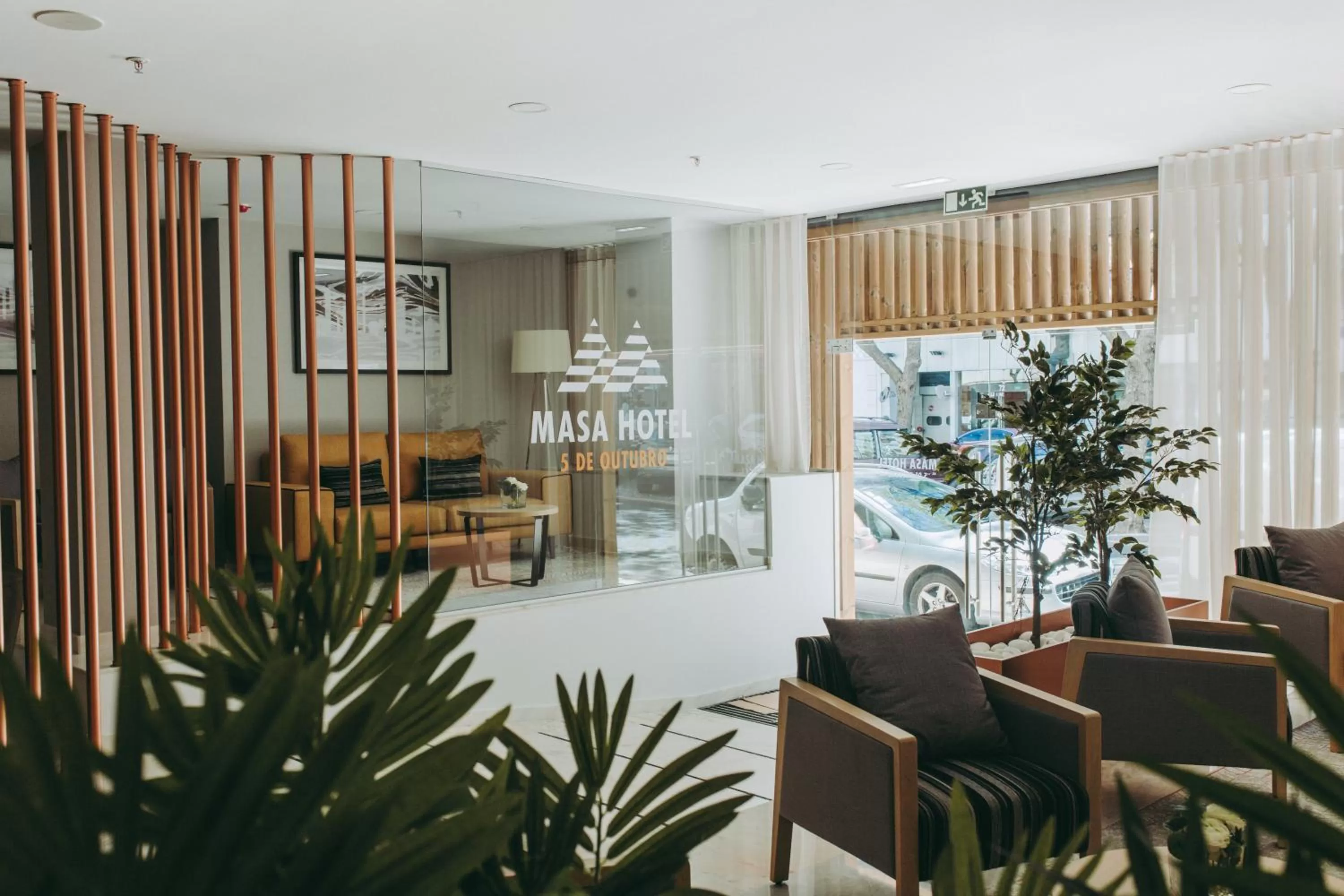 Living room in Masa Hotel 5 de Outubro