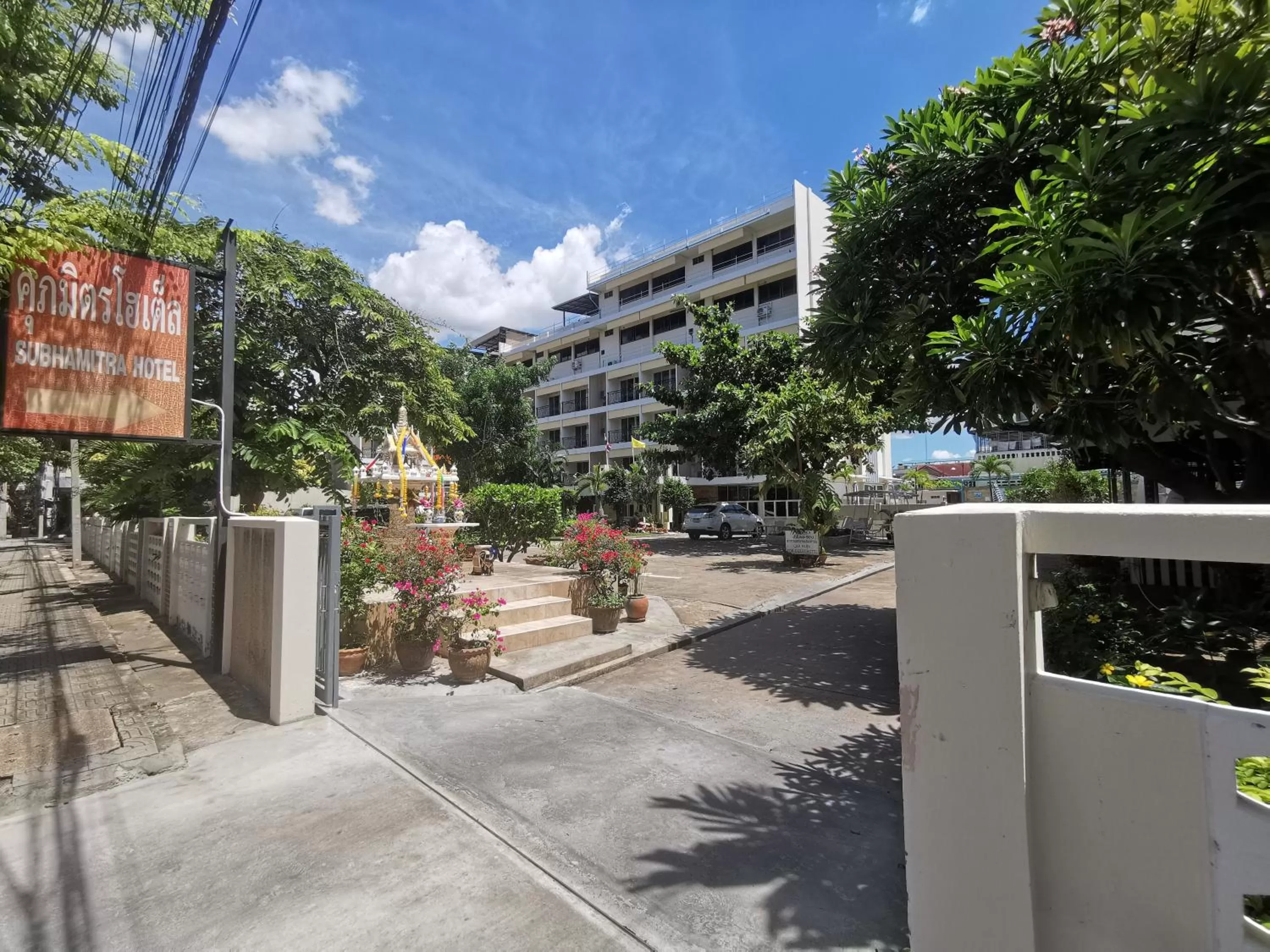 Facade/entrance in Subhamitra Hotel Hua Hin-SHA Certified