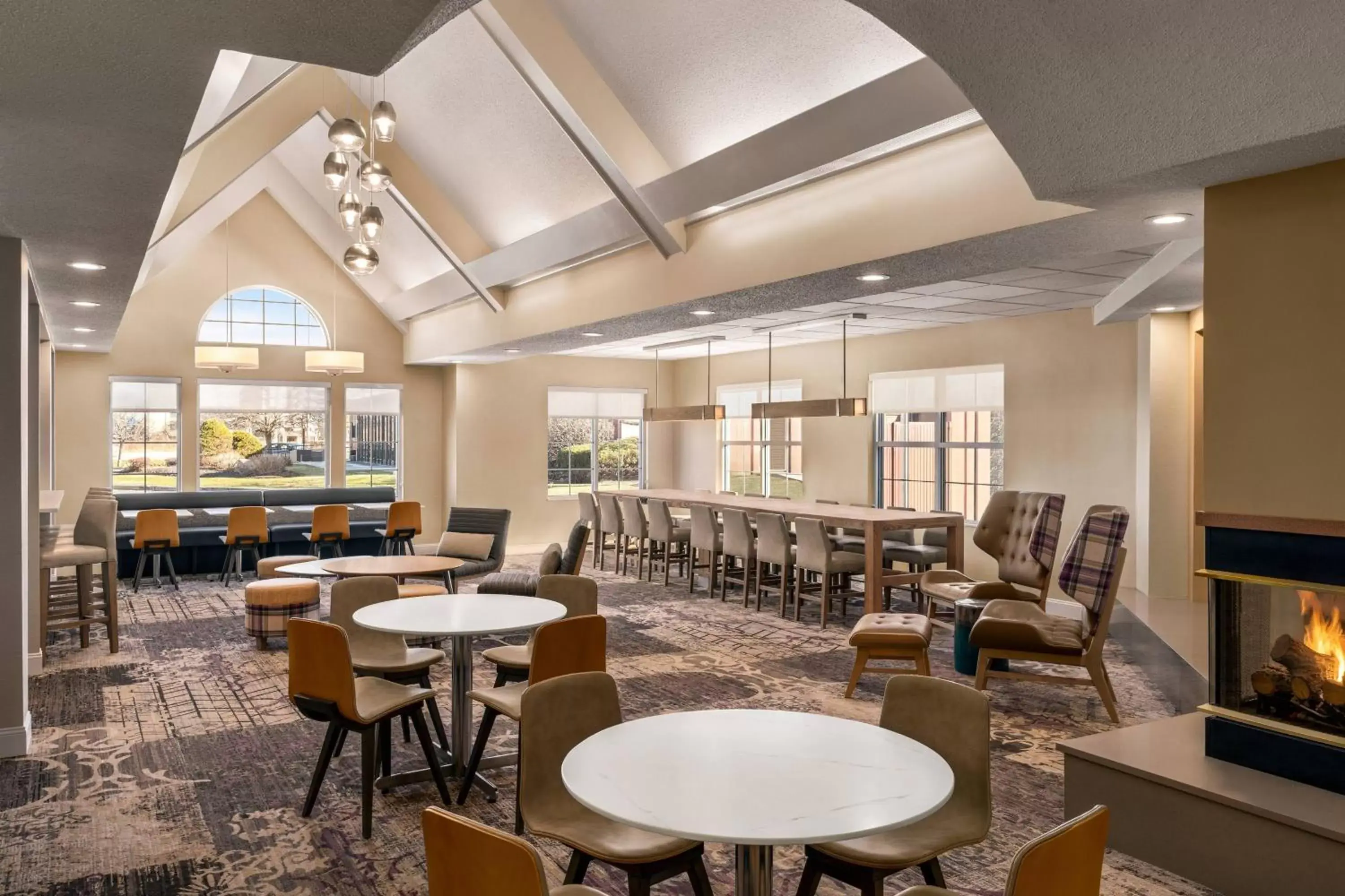 Lobby or reception, Restaurant/Places to Eat in Residence Inn by Marriott Philadelphia West Chester/Exton