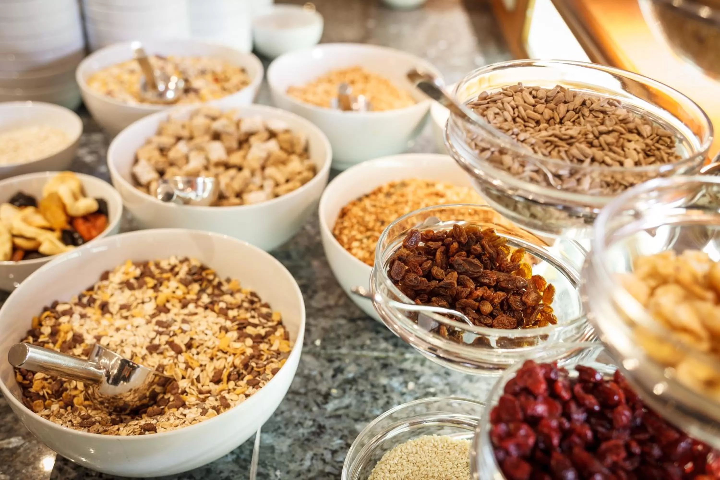 Buffet breakfast in Hotel Rheingold