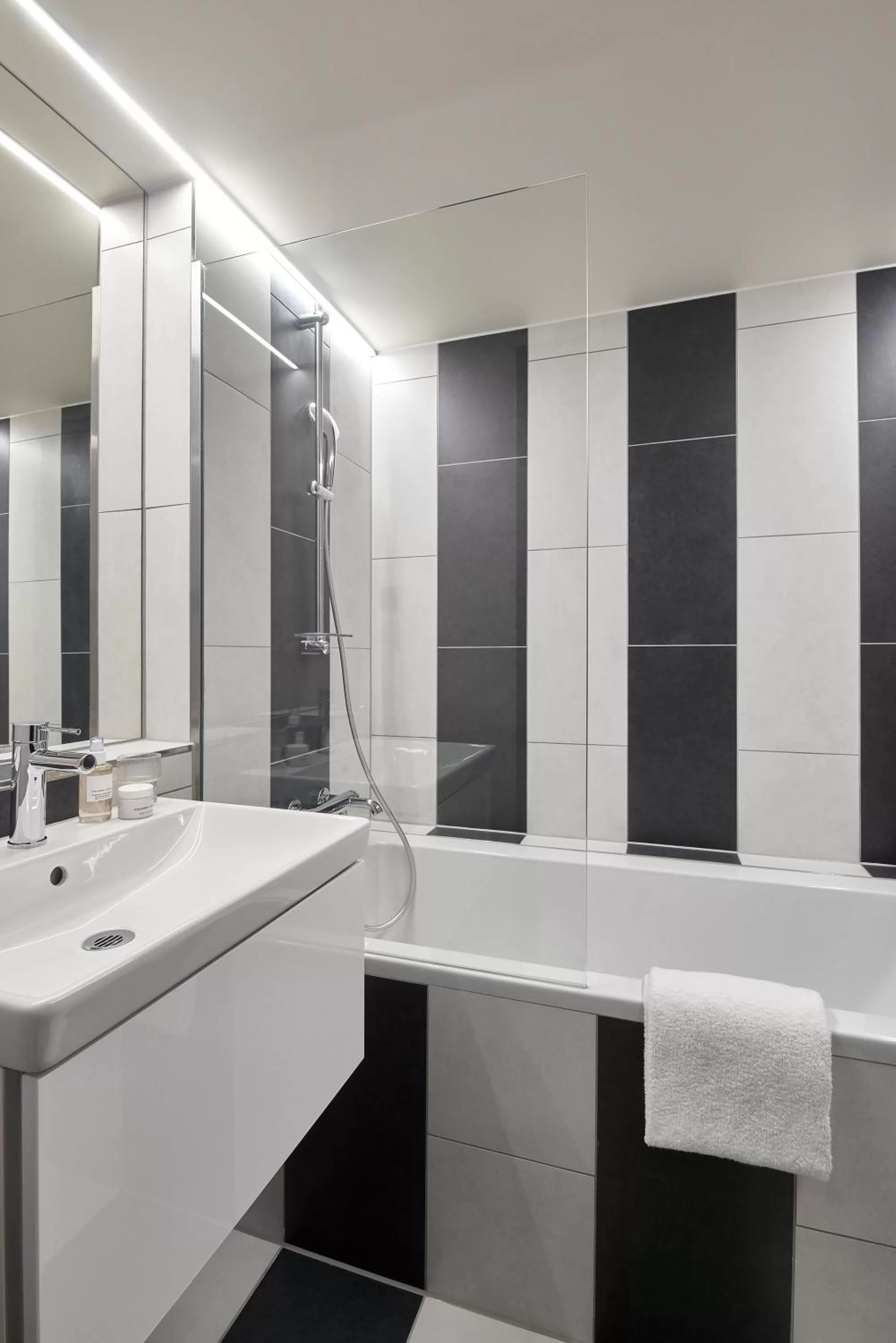 Bathroom in Hotel MIO by AMANO