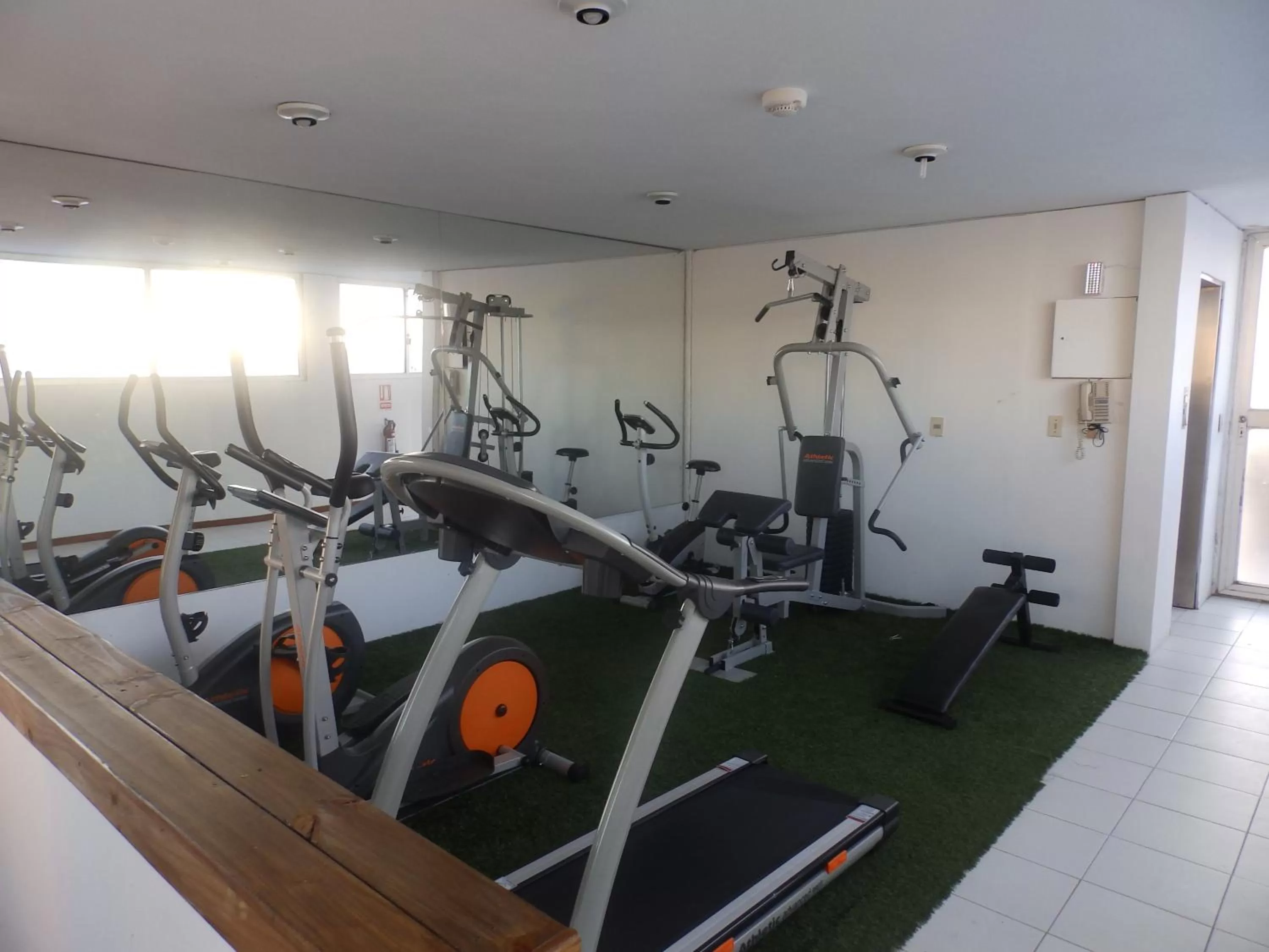 Fitness centre/facilities in Tanger Hotel