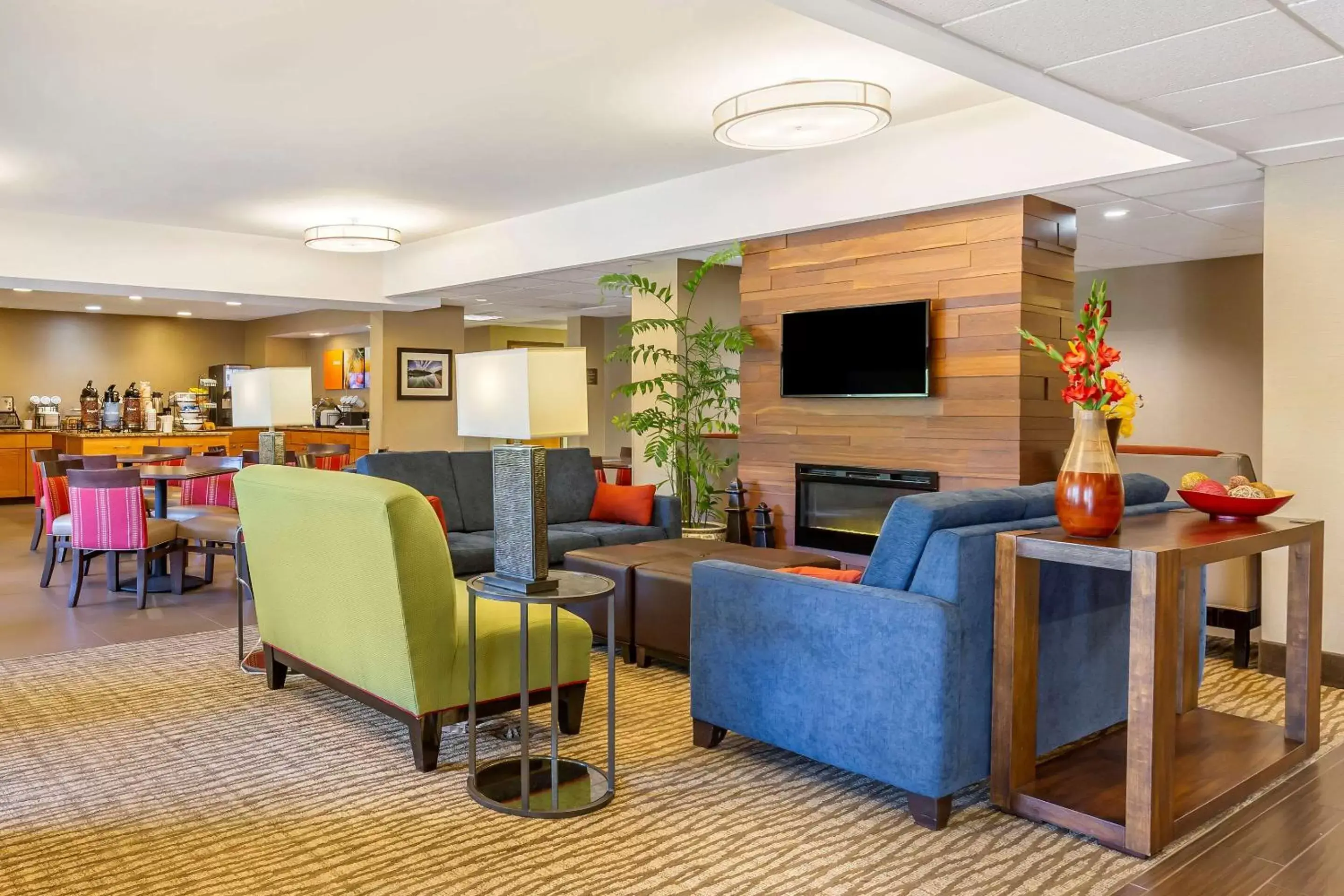 Lobby or reception in Comfort Inn Quantico