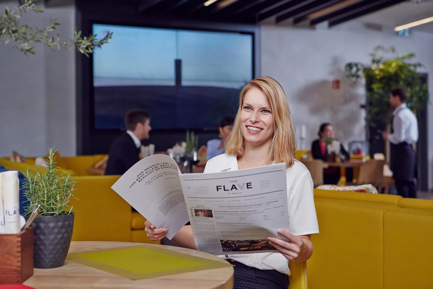 Restaurant/places to eat in Novotel München City Arnulfpark