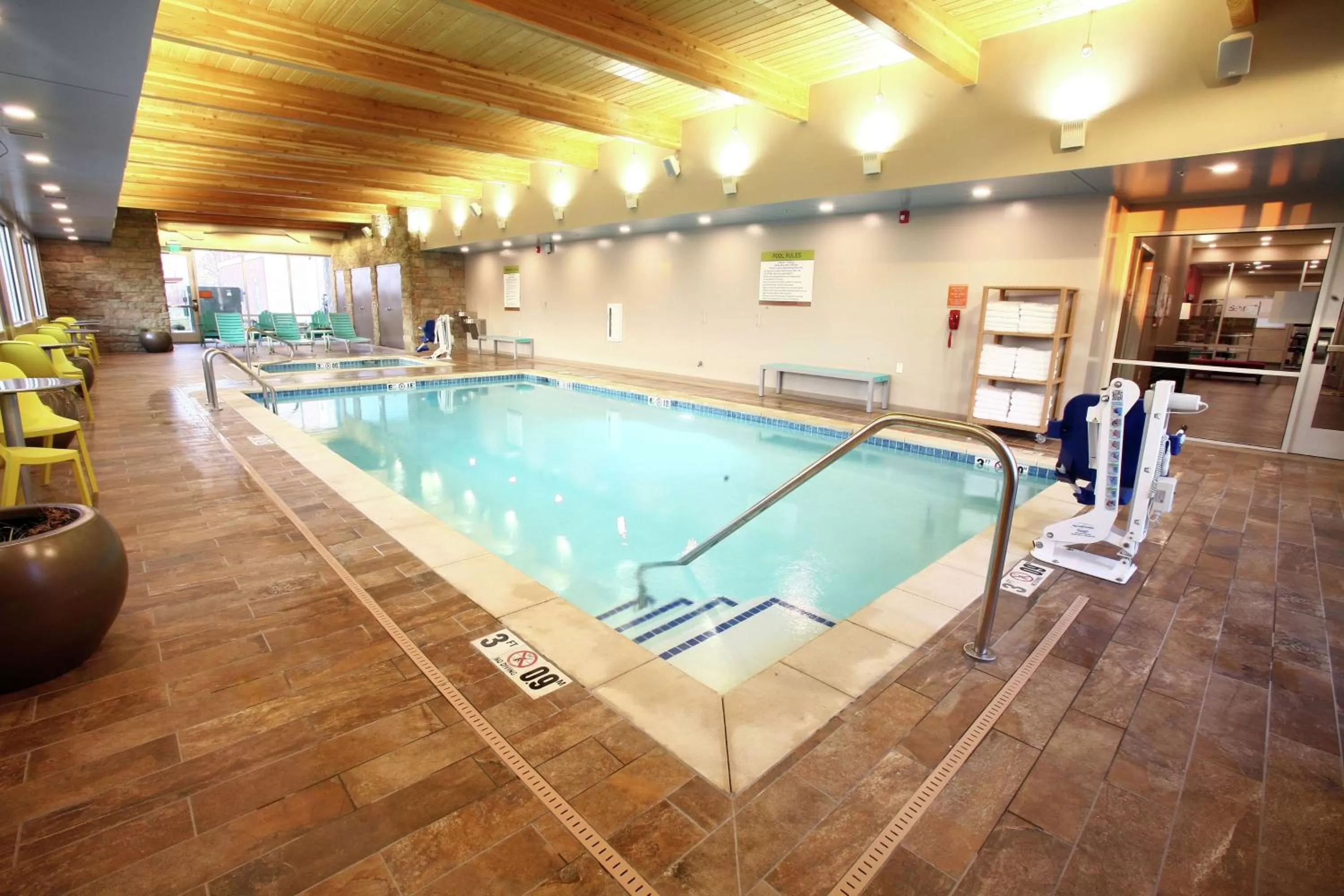 Pool view in Home2 Suites By Hilton Nampa