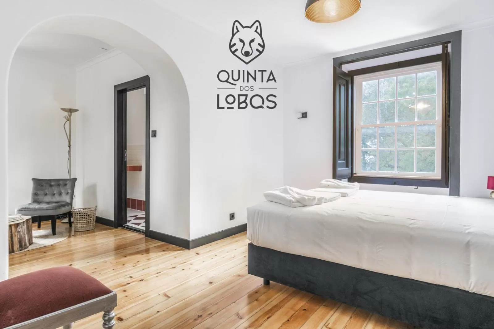 Bedroom, Bed in Quinta dos Lobos Boutique Hotel - Nature Experience