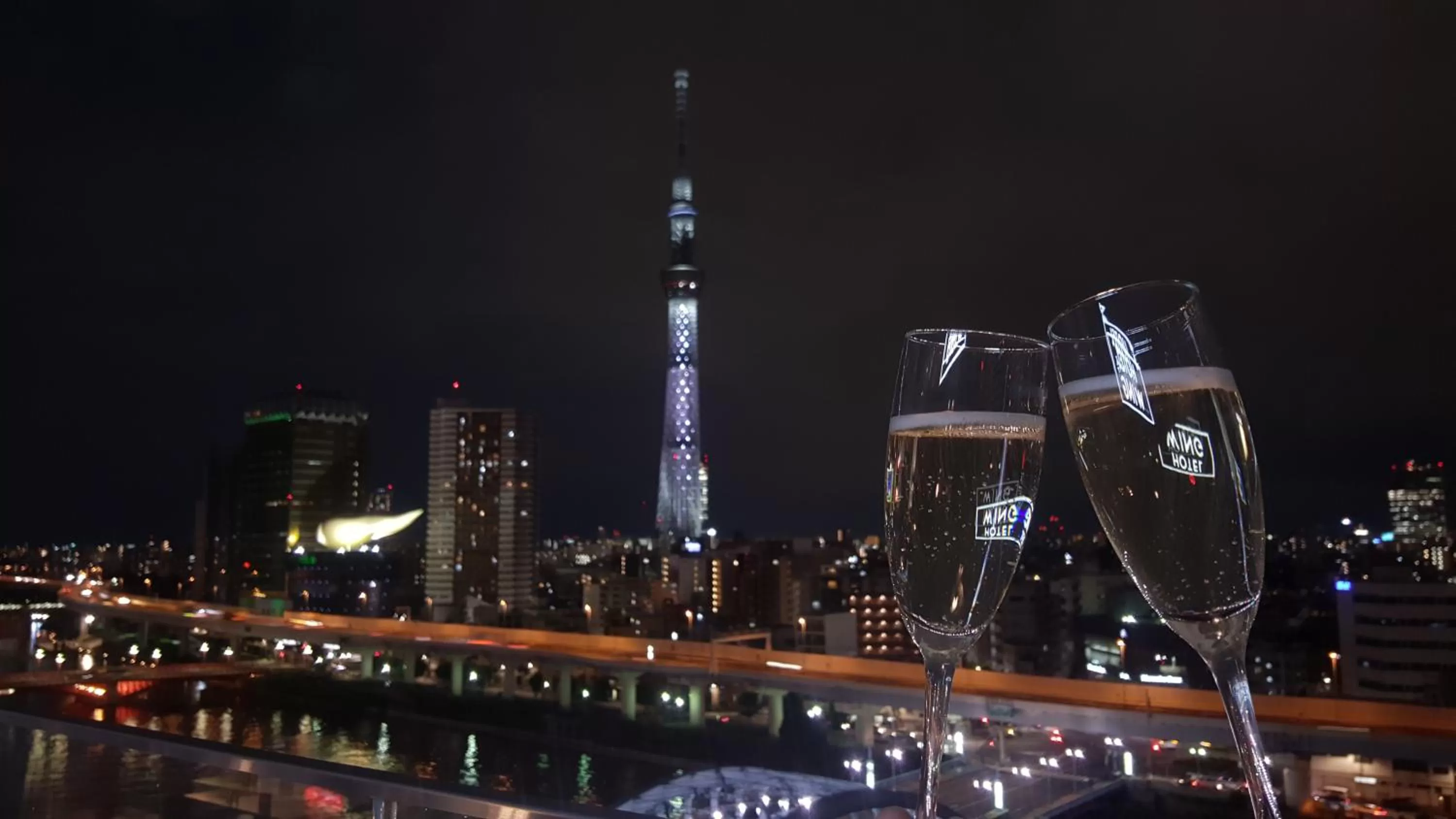 Night in Hotel Wing International Select Asakusa Komagata