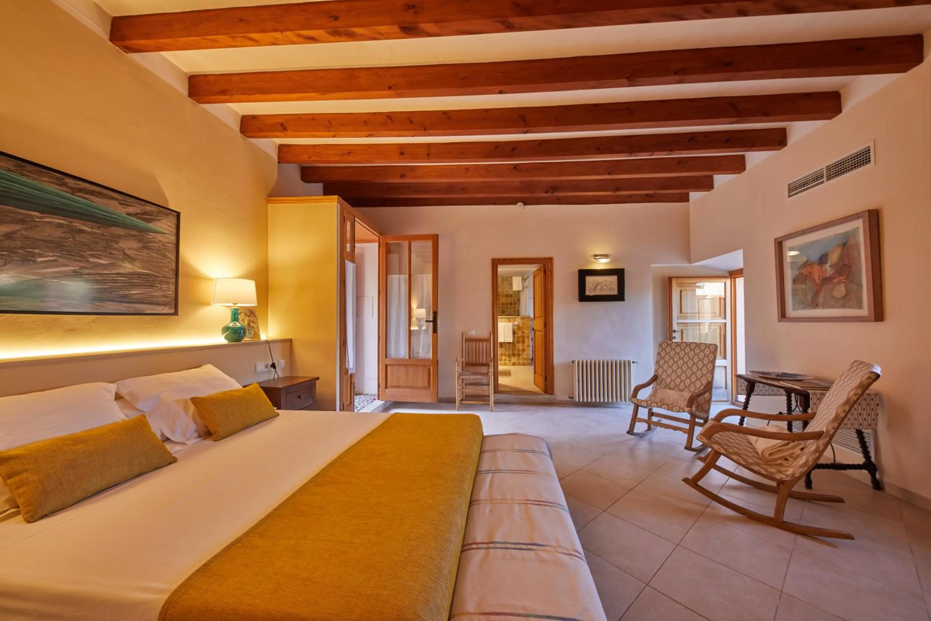 Photo of the whole room, Bed in Agroturismo Alquería Blanca