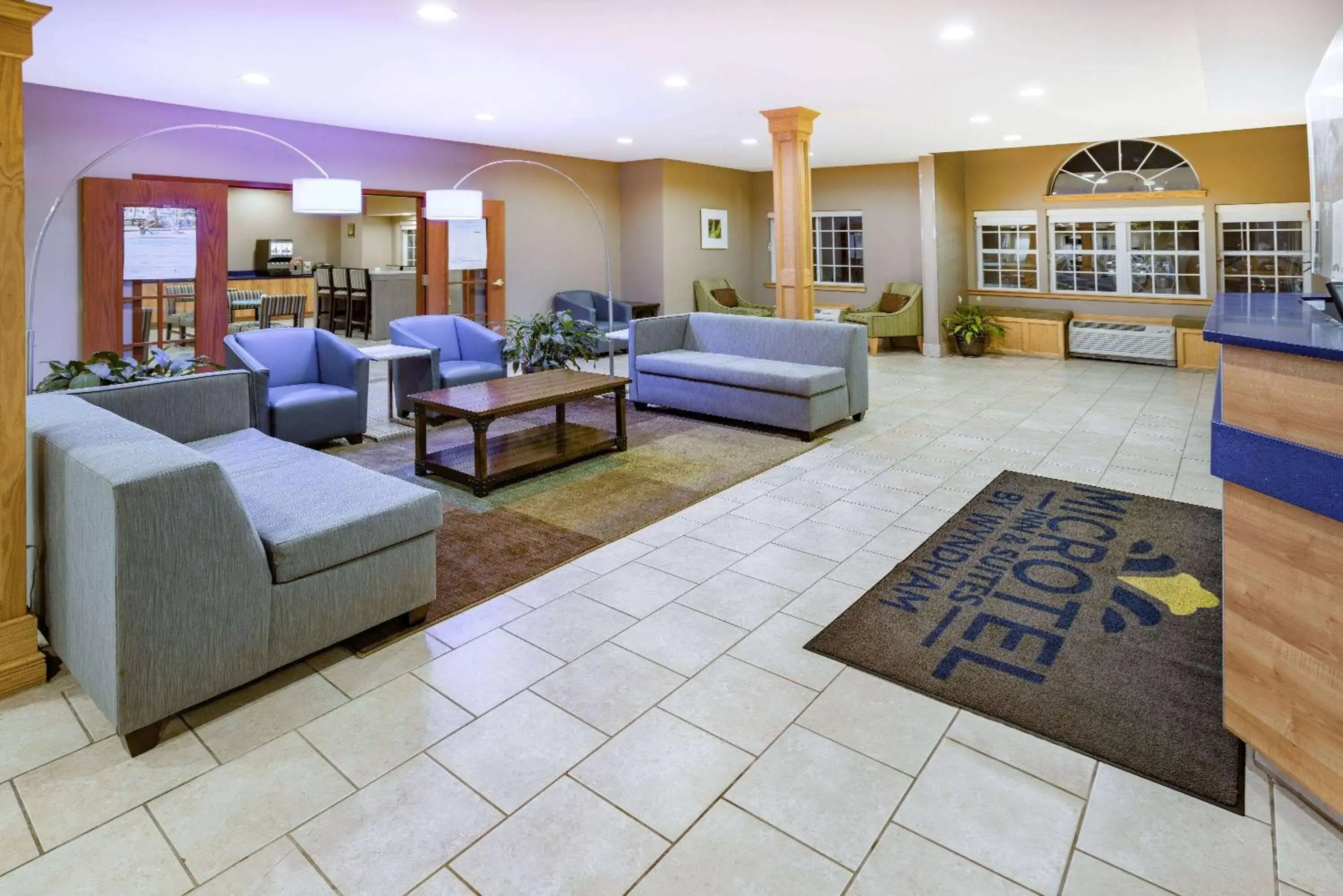 Lobby or reception, Lobby/Reception in Microtel Inn & Suites by Wyndham Johnstown