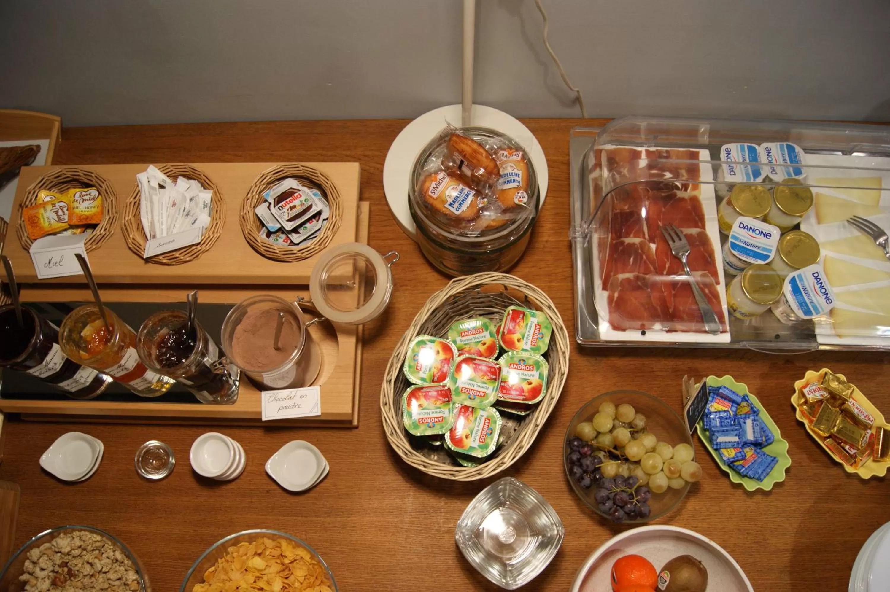Food close-up in Hôtel Central