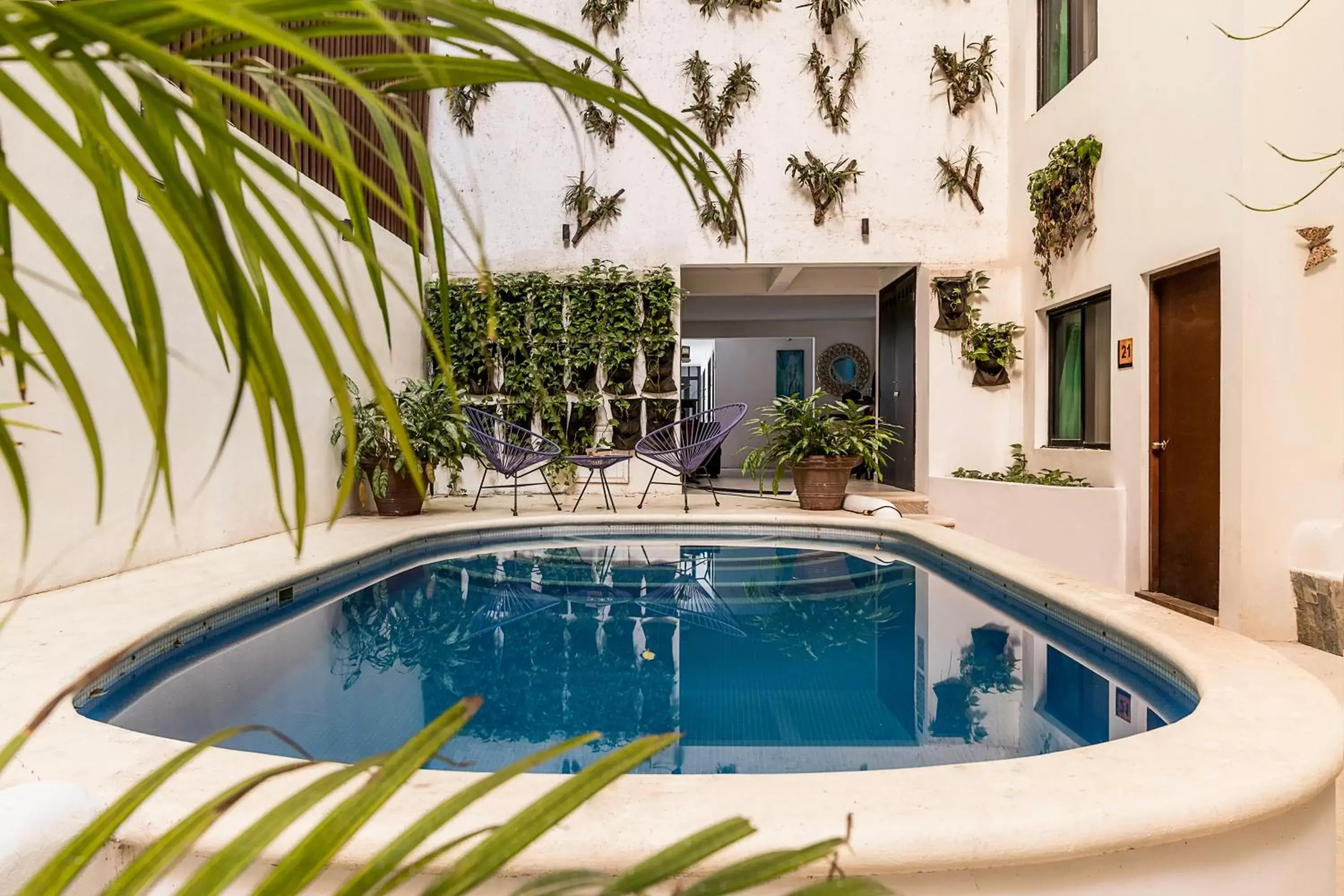 Property building, Swimming Pool in Casa Ticul Hotel Boutique - 5Th Ave by BFH