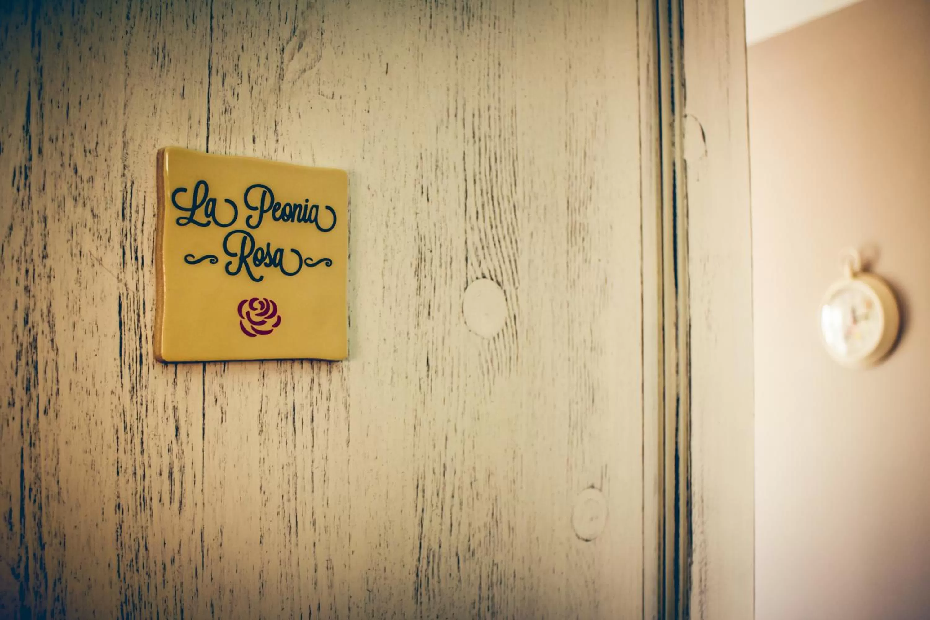 Bedroom in La Peonia