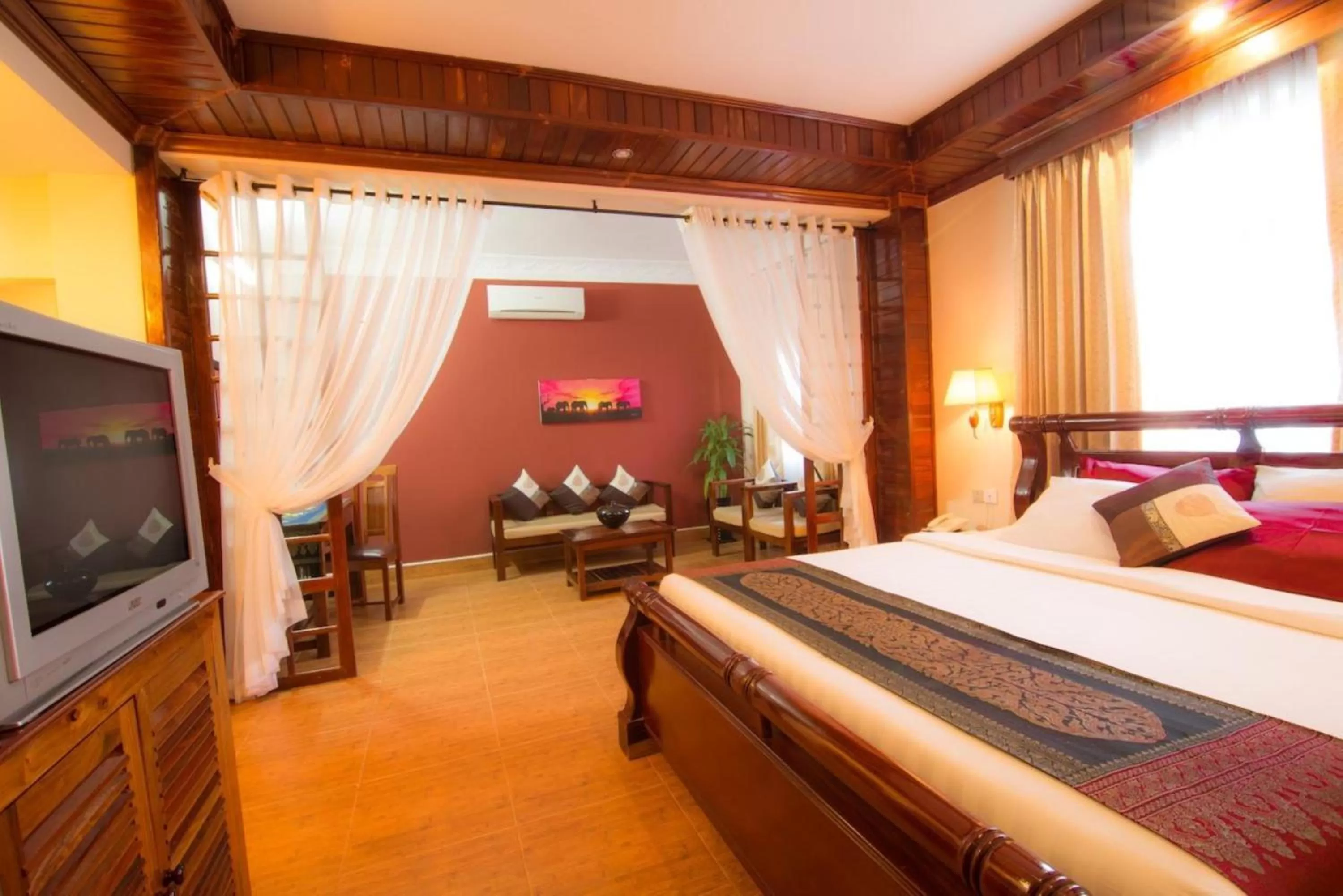 Bedroom, Bed in Angkor Pearl Hotel