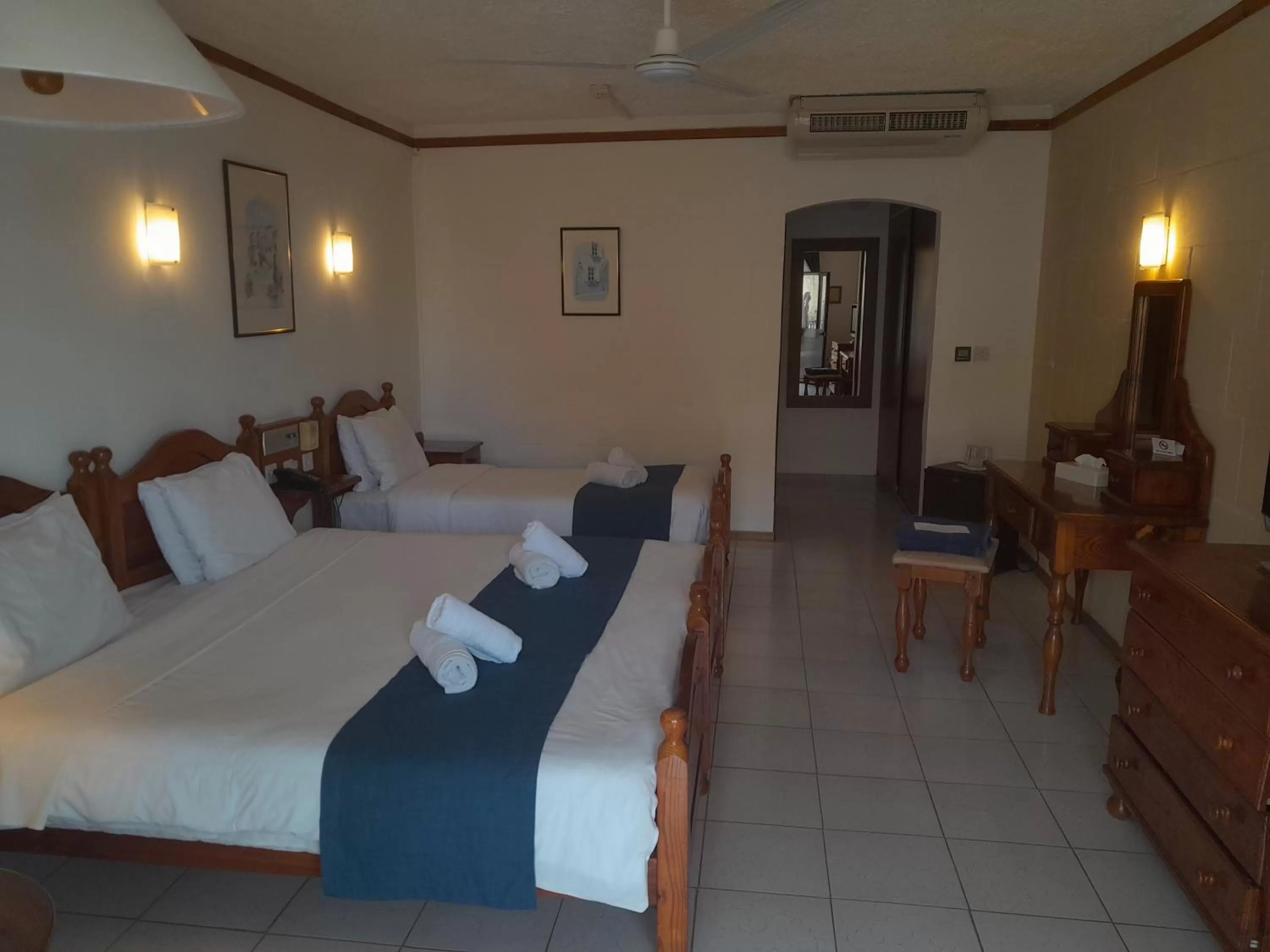 Bed in Cornucopia Hotel