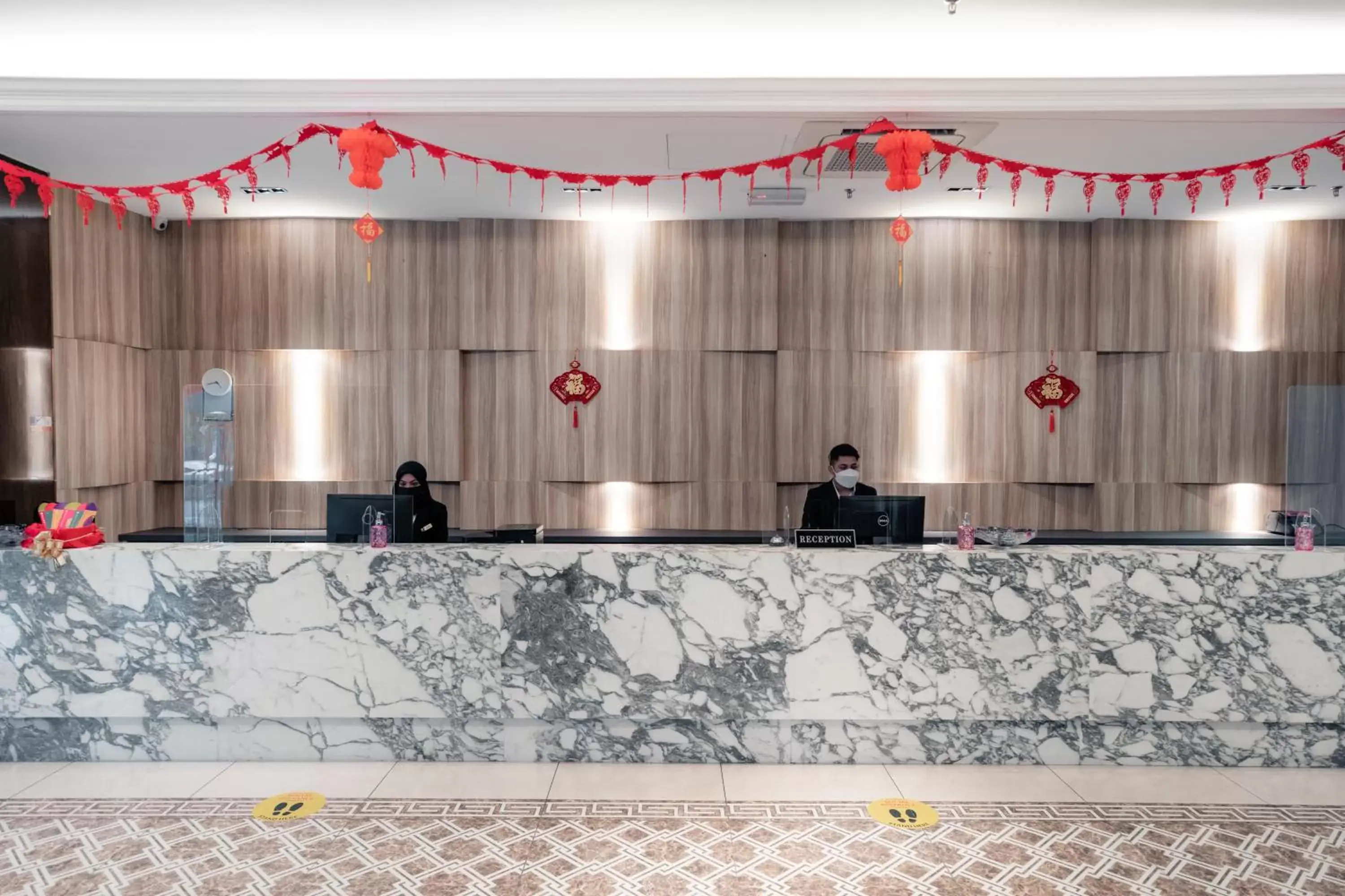 Staff, Lobby/Reception in Le'venue Hotel