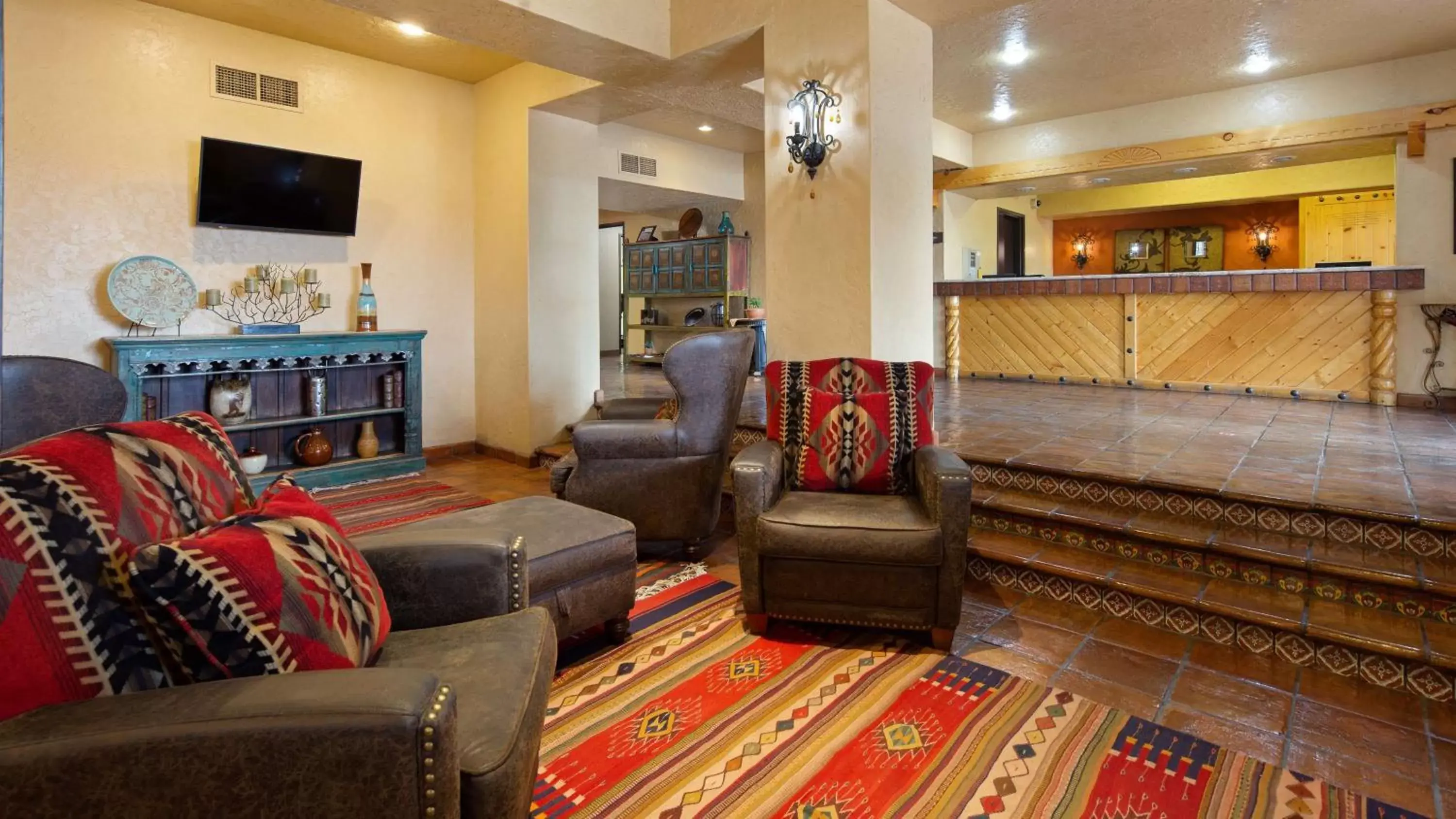 Lobby or reception, Seating Area in Best Western Plus Inn of Santa Fe