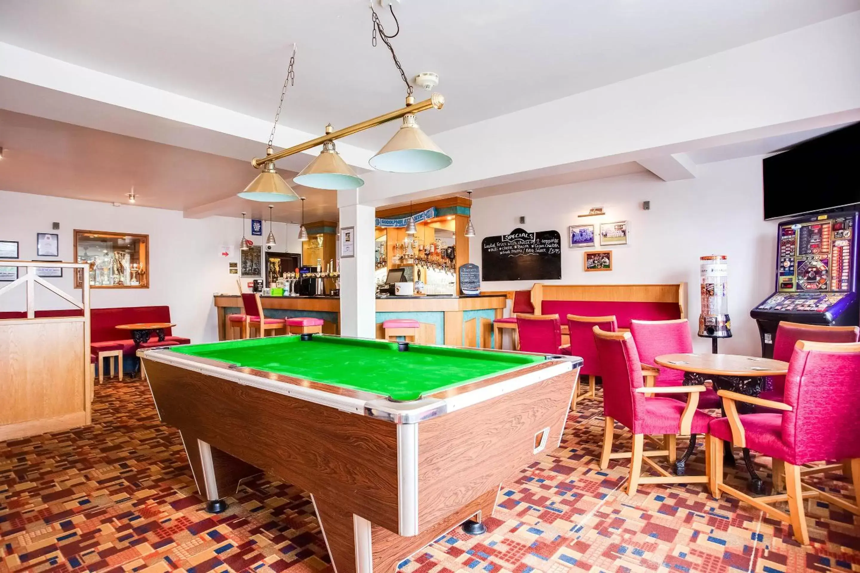 Entertainment, Billiards in OYO Godolphin Arms Hotel