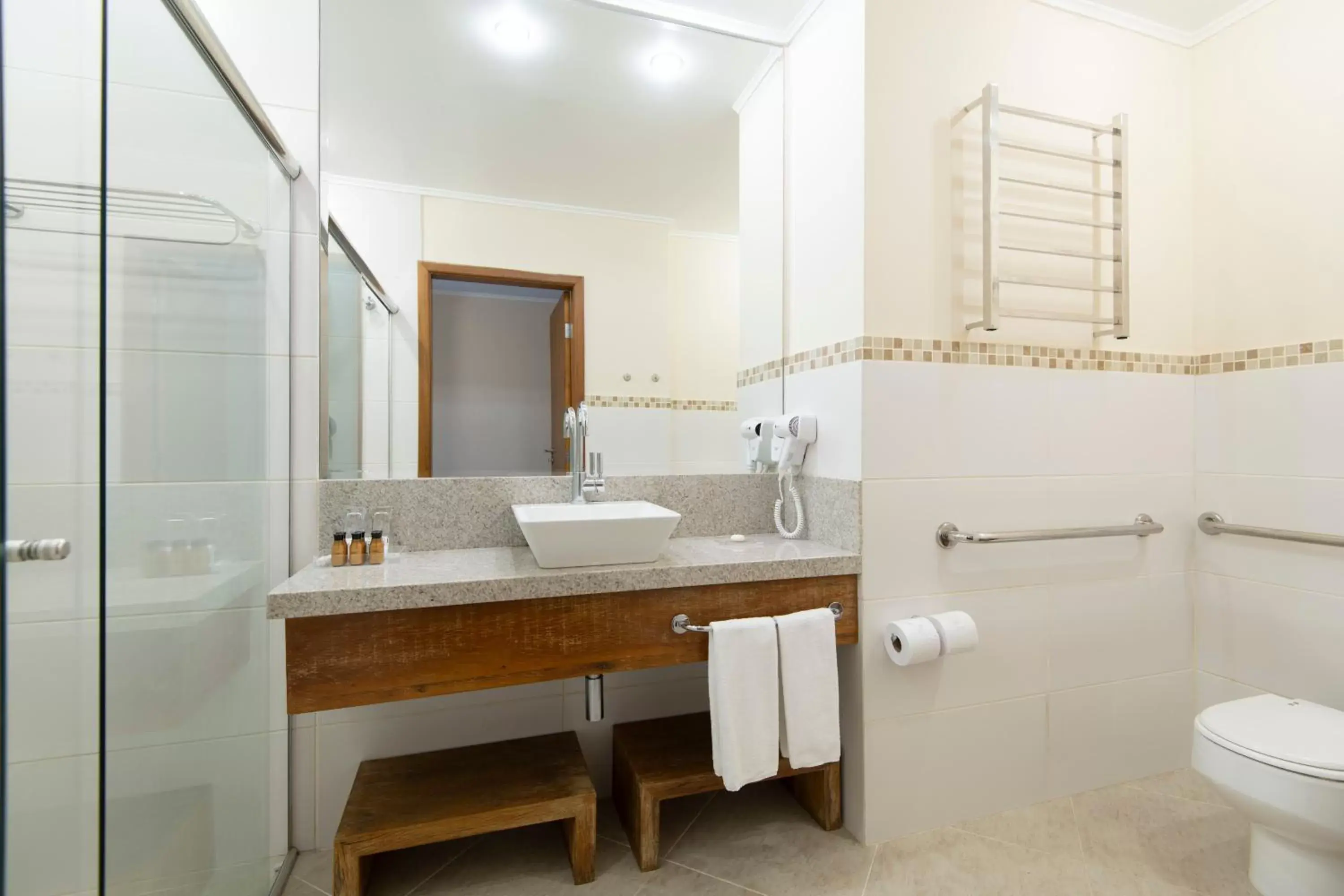 Bathroom in Hotel Villa Rossa