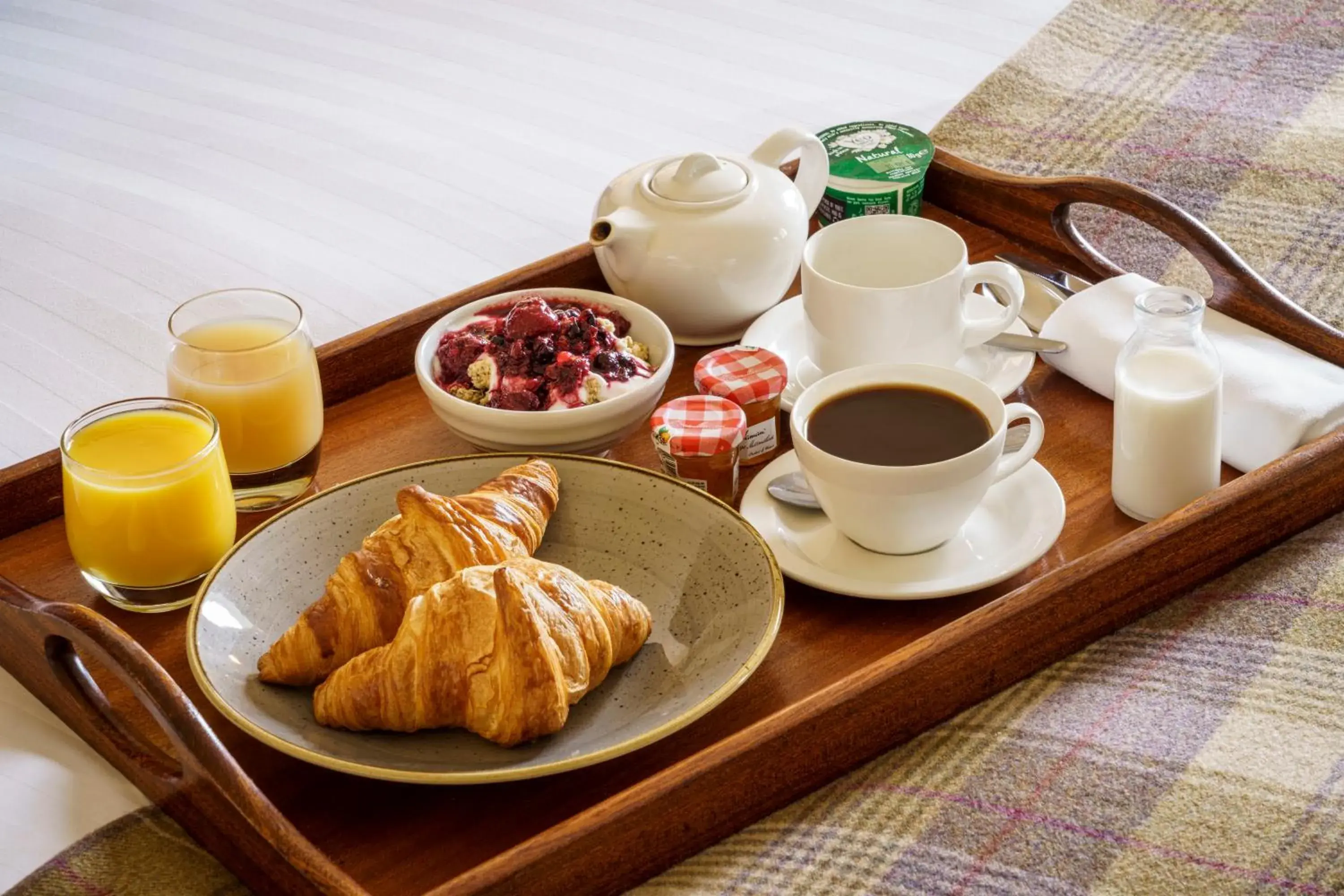 Breakfast in Macdonald Linden Hall Hotel, Golf & Spa
