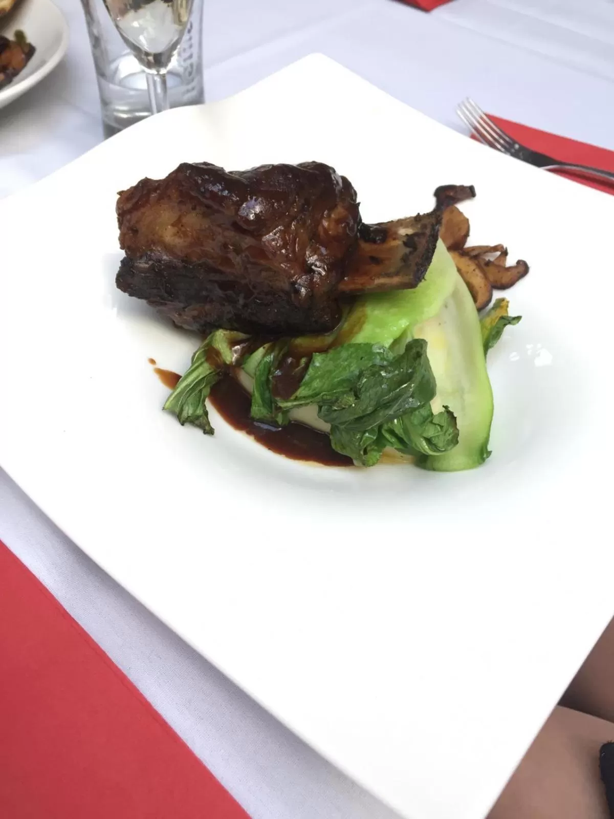 Food and drinks in The Strand Hotel, the former residence of Oscar Wilde