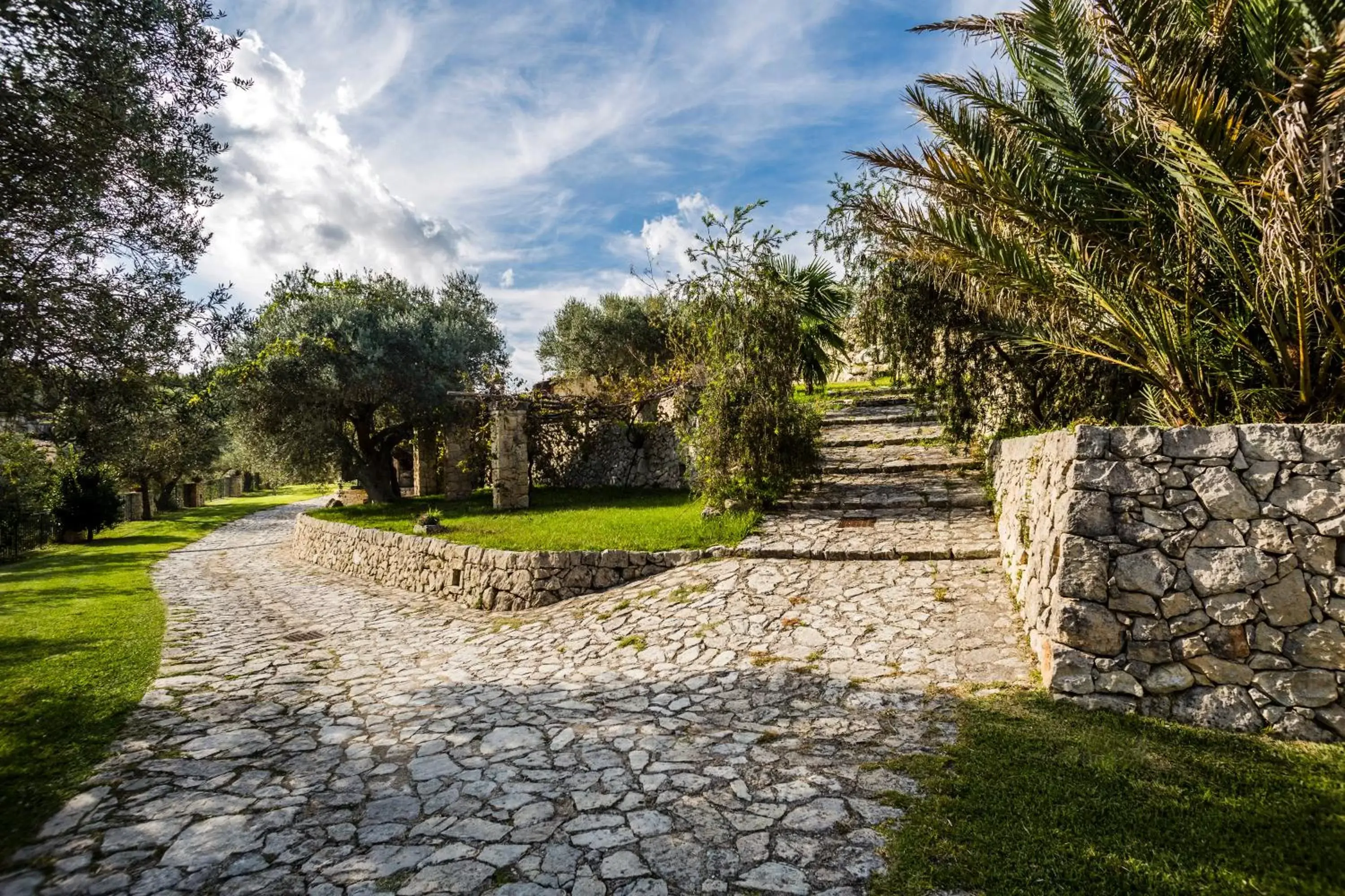 Natural landscape, Garden in Domus Hyblaea Resort