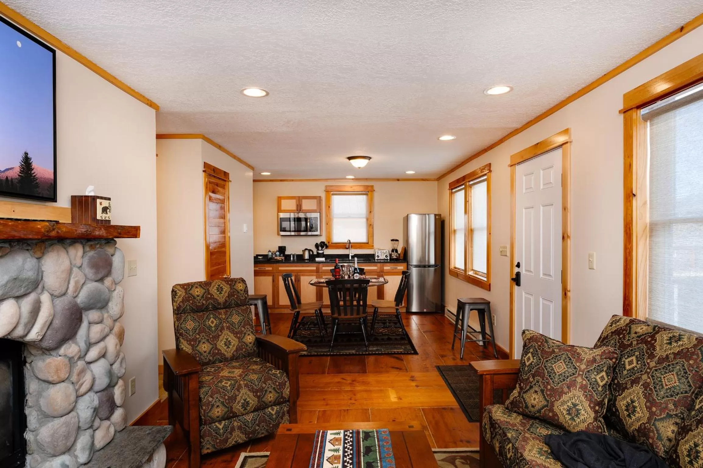 TV and multimedia in Cobble Mountain Lodge