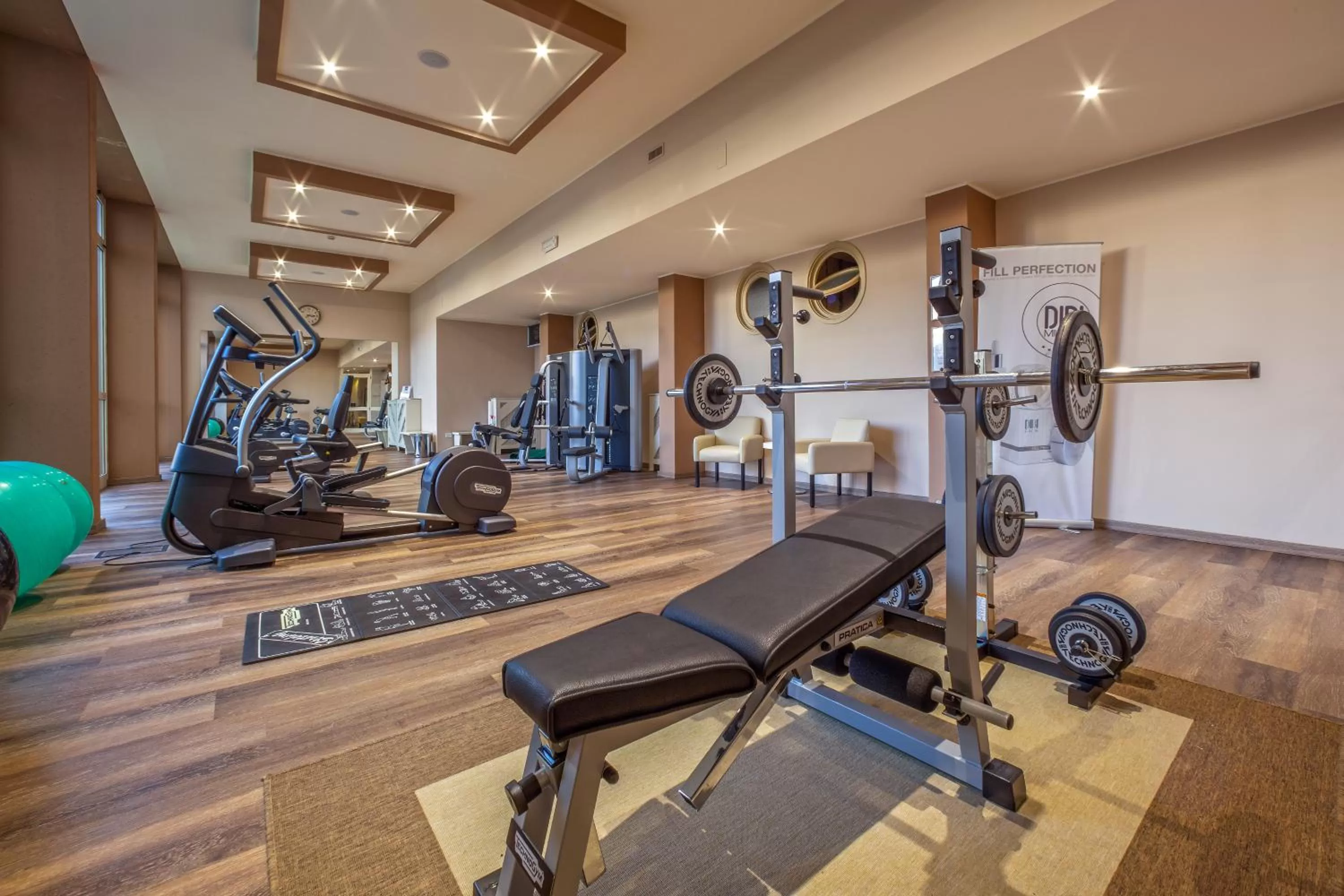 Fitness centre/facilities in Hotel Savoia Thermae & SPA