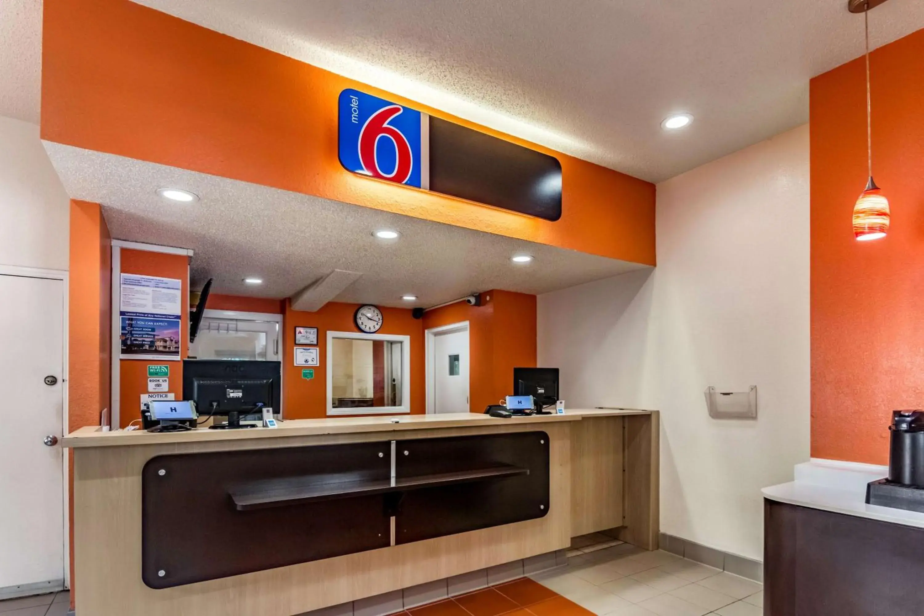 Property logo or sign, Lobby/Reception in Motel 6-Raleigh, NC - Cary