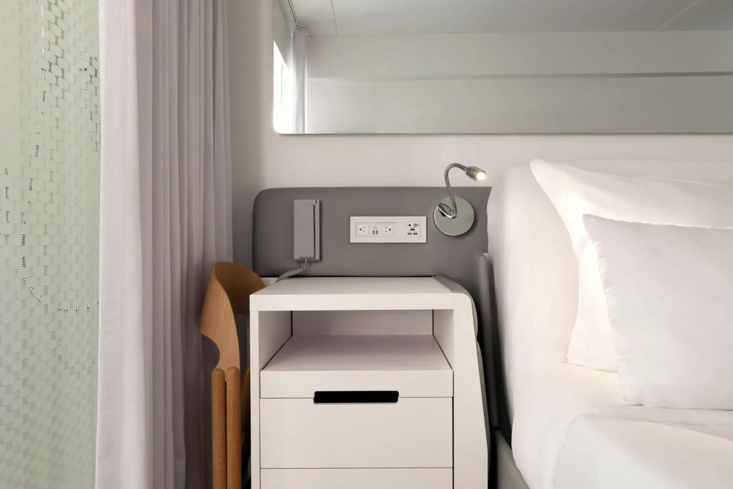 Photo of the whole room, Bed in YOTEL Boston Photo of the whole room, Bed in YOTEL Boston